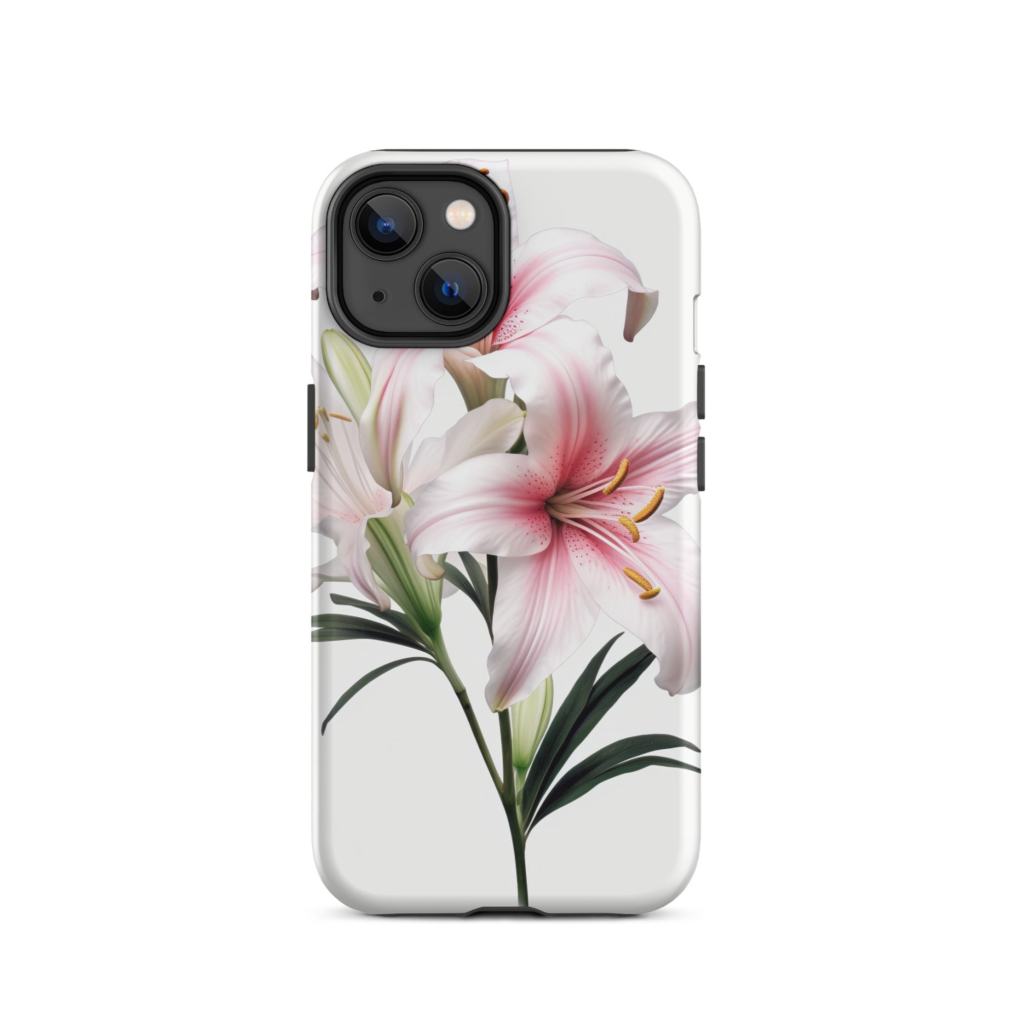 Belladonna Lily Pink Flower iPhone Case by Visual Verse - Image 24