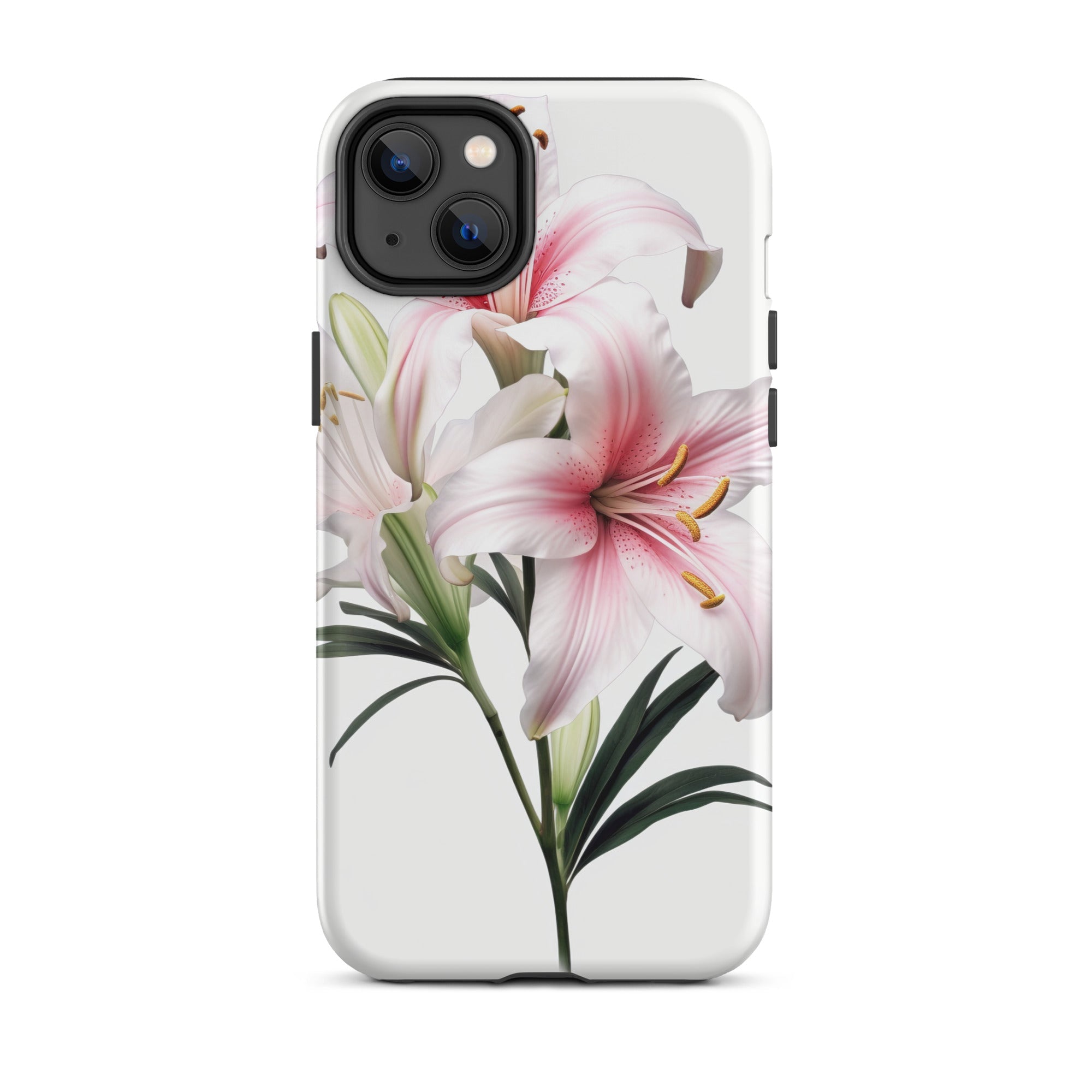 Belladonna Lily Pink Flower iPhone Case by Visual Verse - Image 26