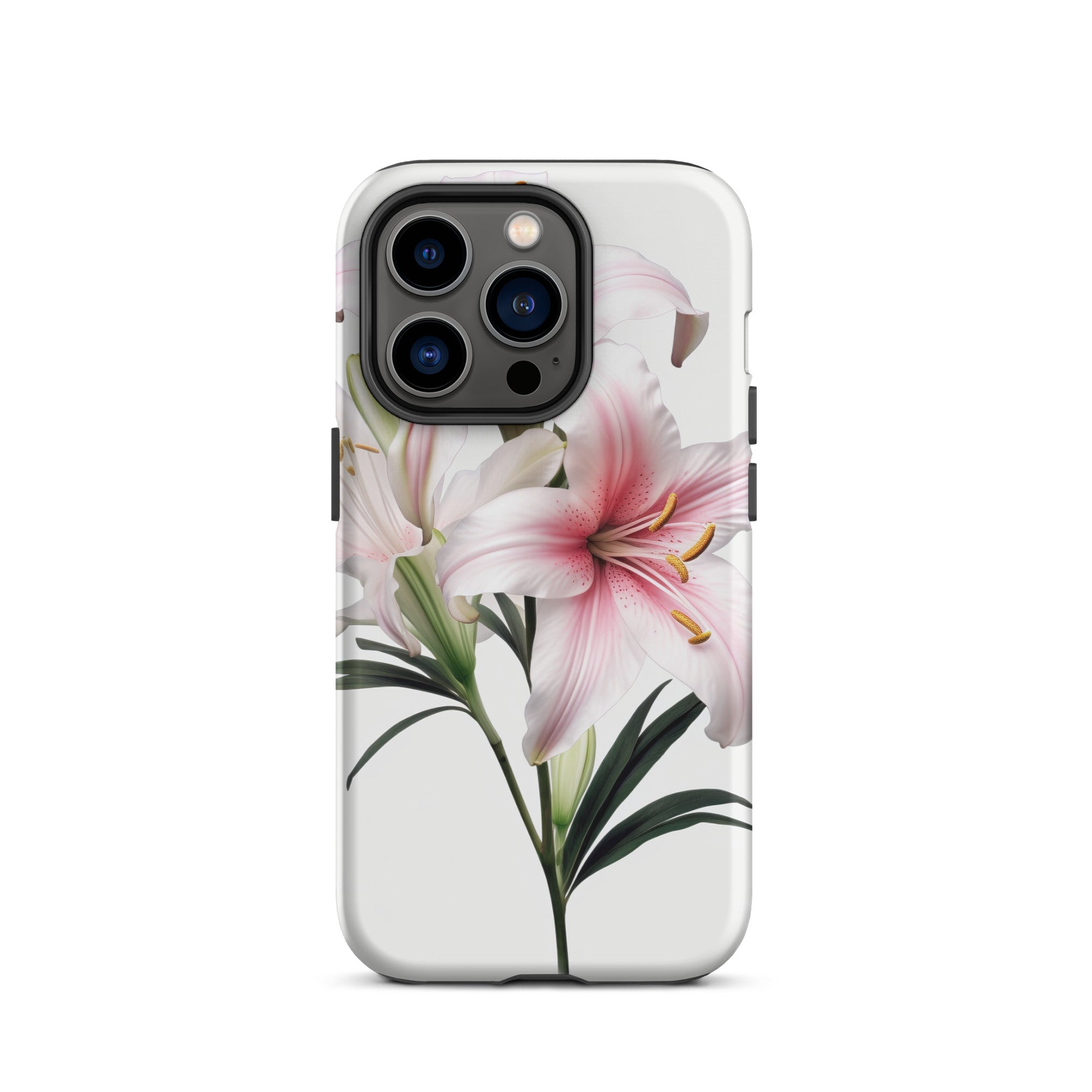 Belladonna Lily Pink Flower iPhone Case by Visual Verse - Image 28