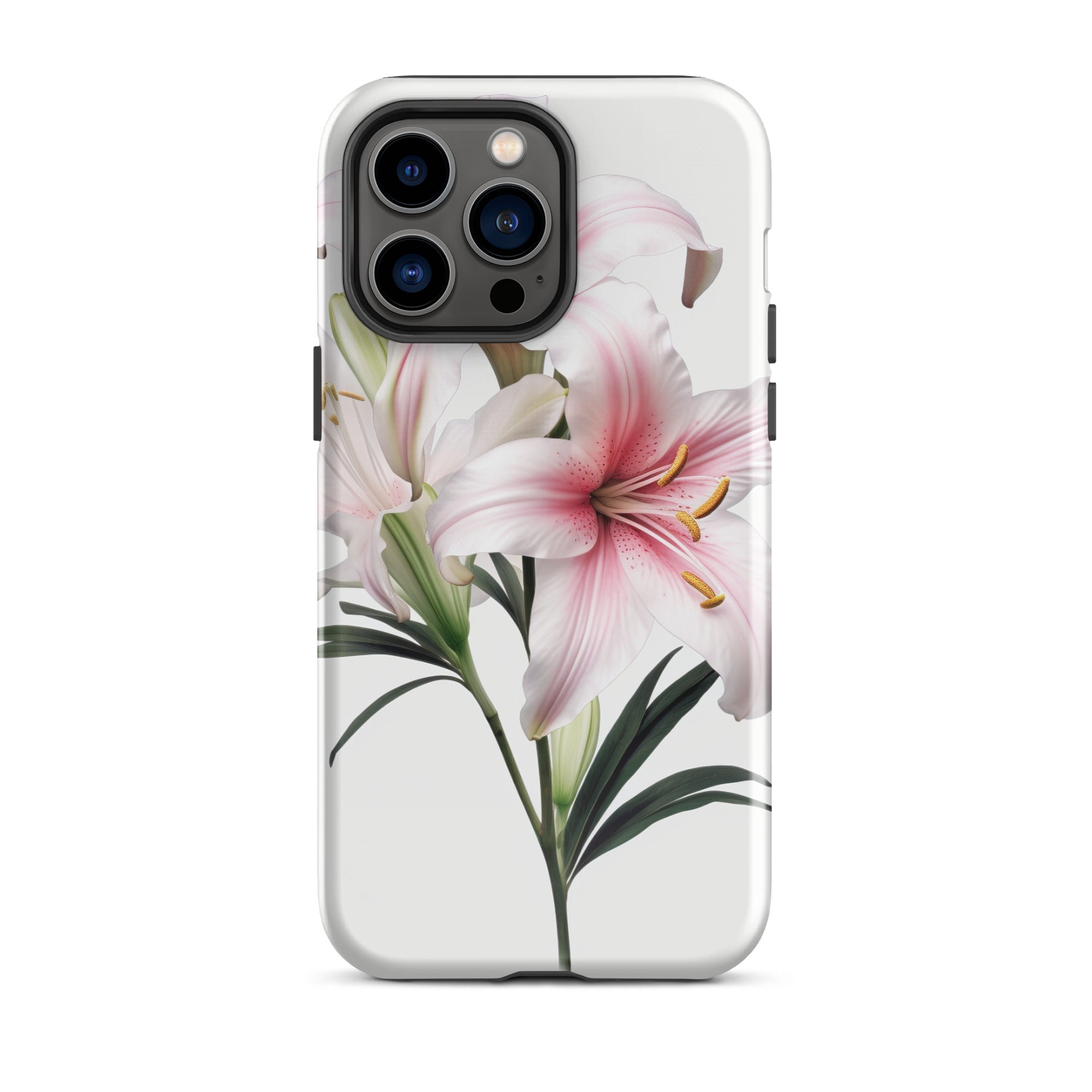 Belladonna Lily Pink Flower iPhone Case by Visual Verse - Image 29