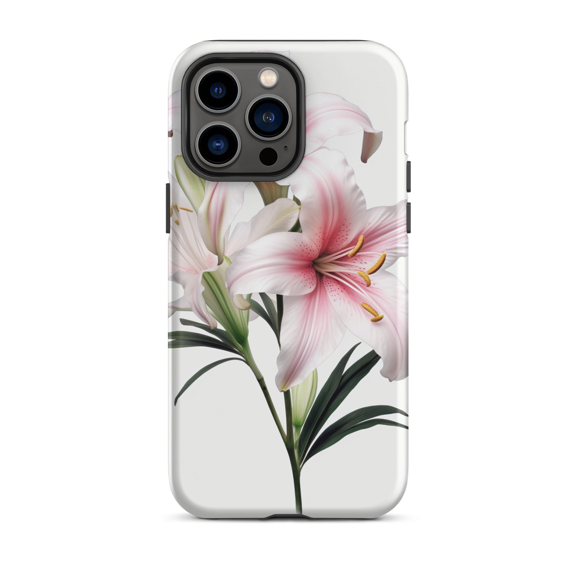 Belladonna Lily Pink Flower iPhone Case by Visual Verse - Image 30