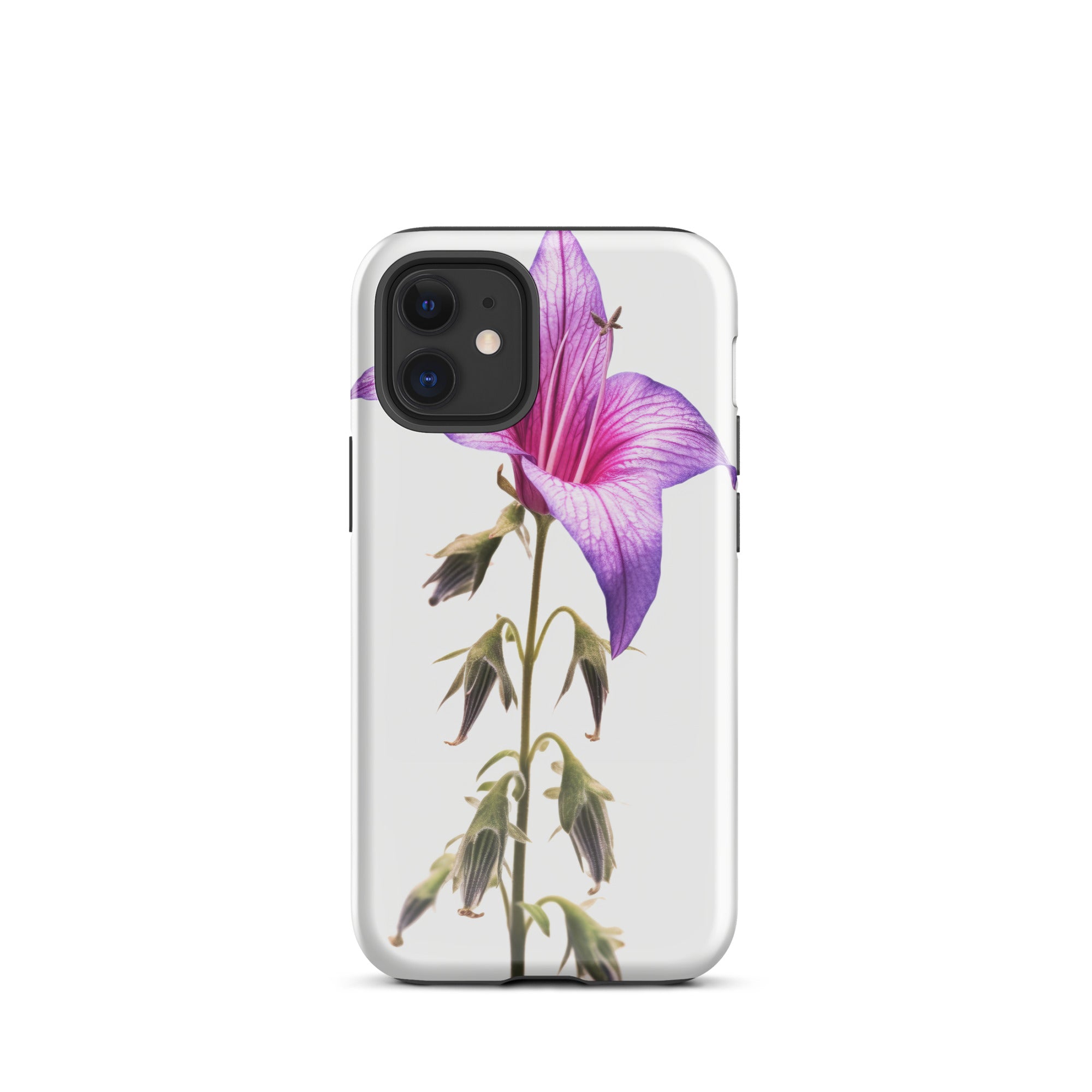 Bellflower Pink Flower iPhone Case by Visual Verse - Image 7