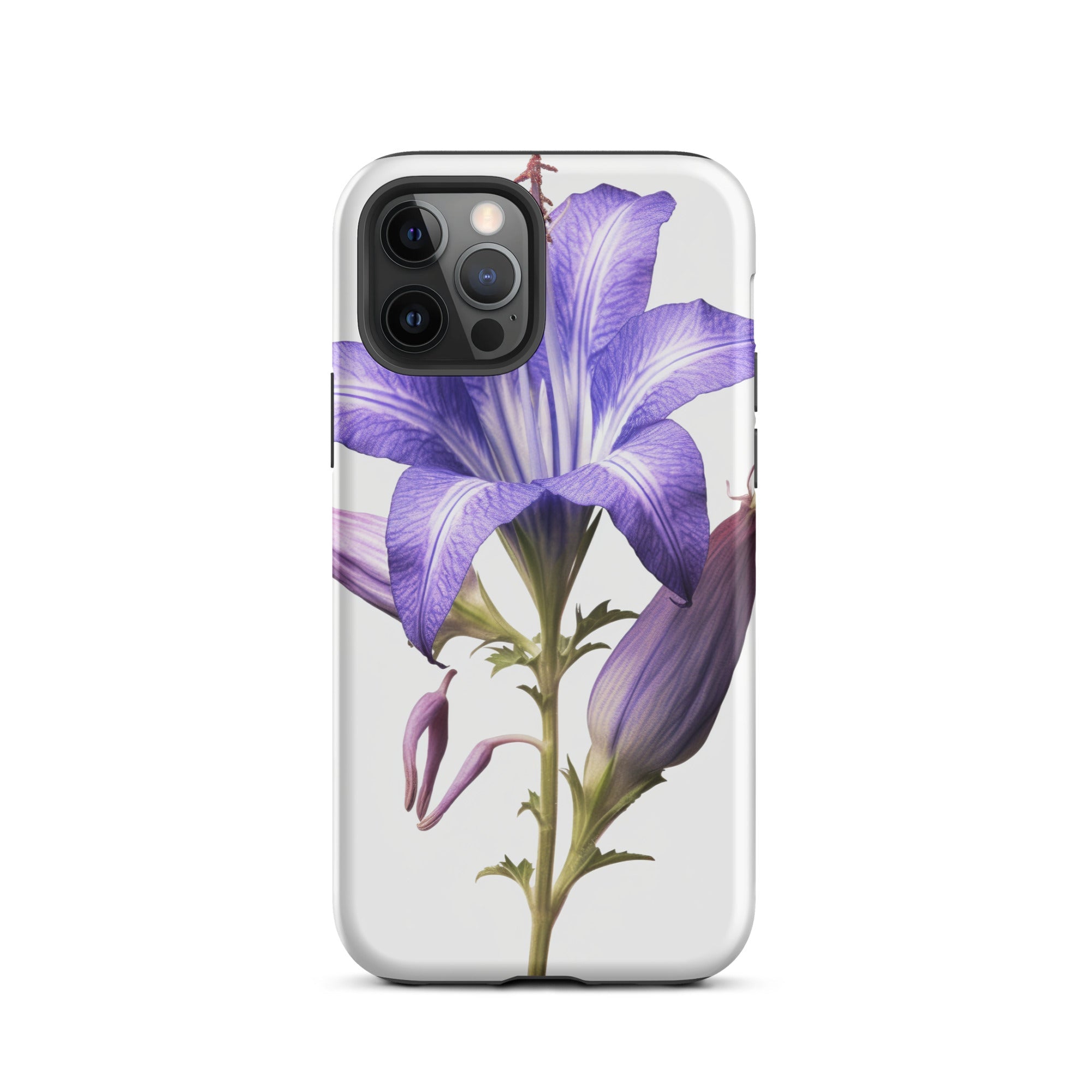 Bellflower Rapido Flower iPhone Case by Visual Verse - Image 12