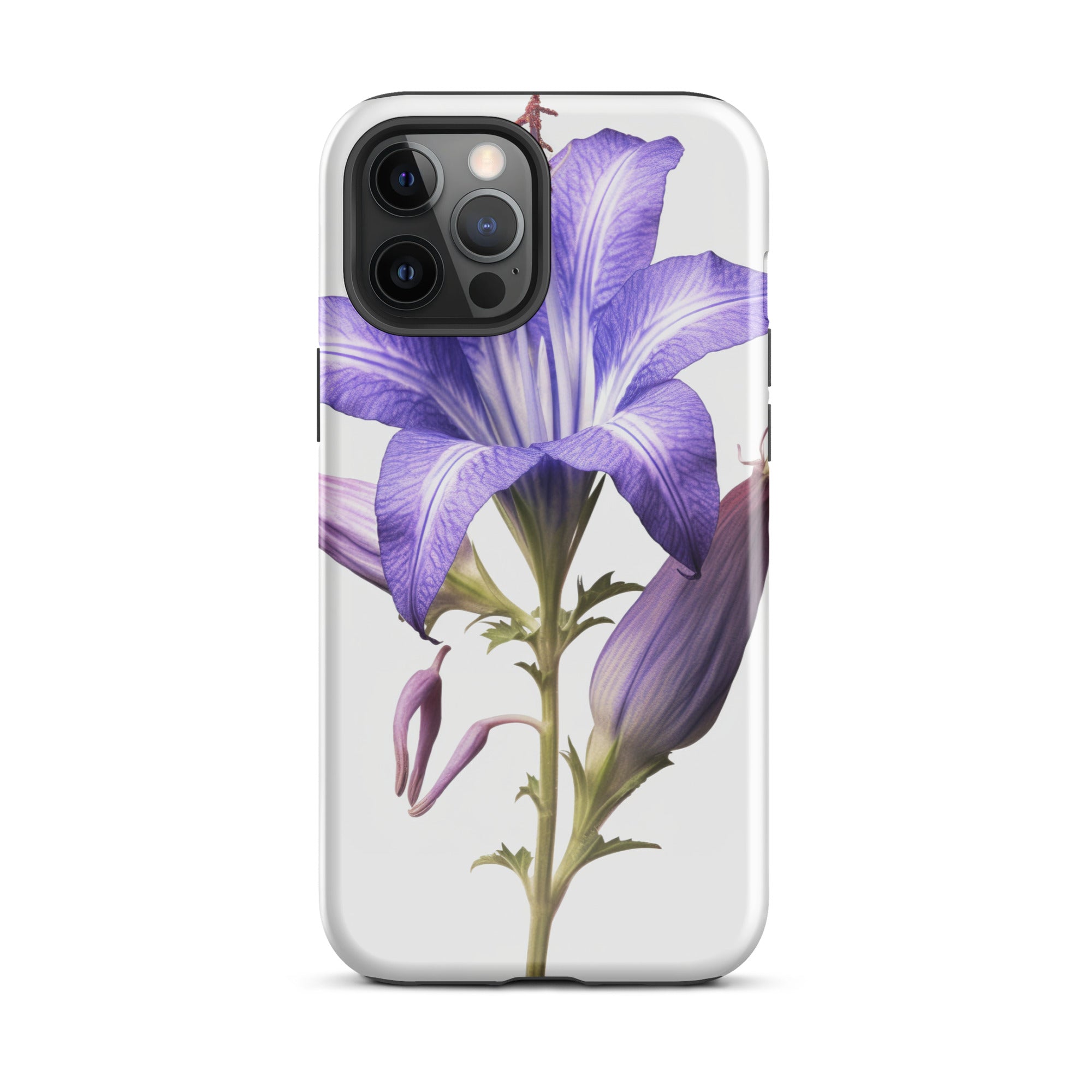 Bellflower Rapido Flower iPhone Case by Visual Verse - Image 13