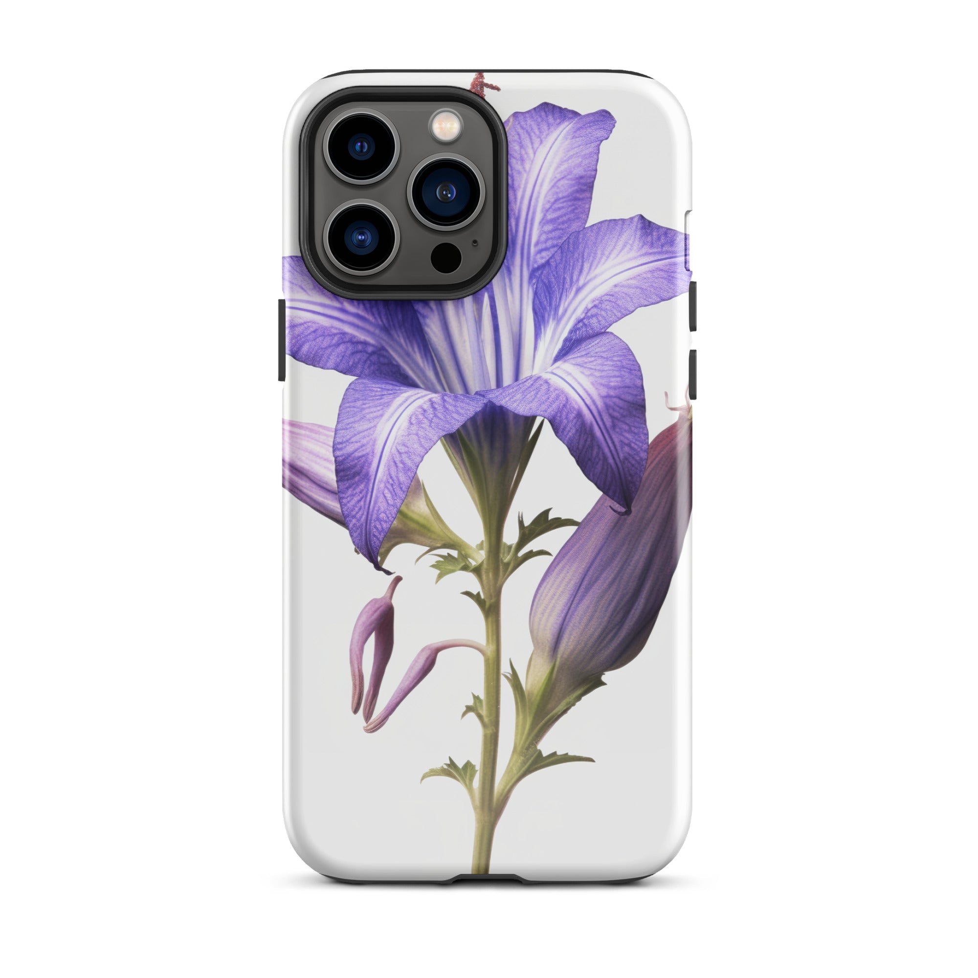 Bellflower Rapido Flower iPhone Case by Visual Verse - Image 21
