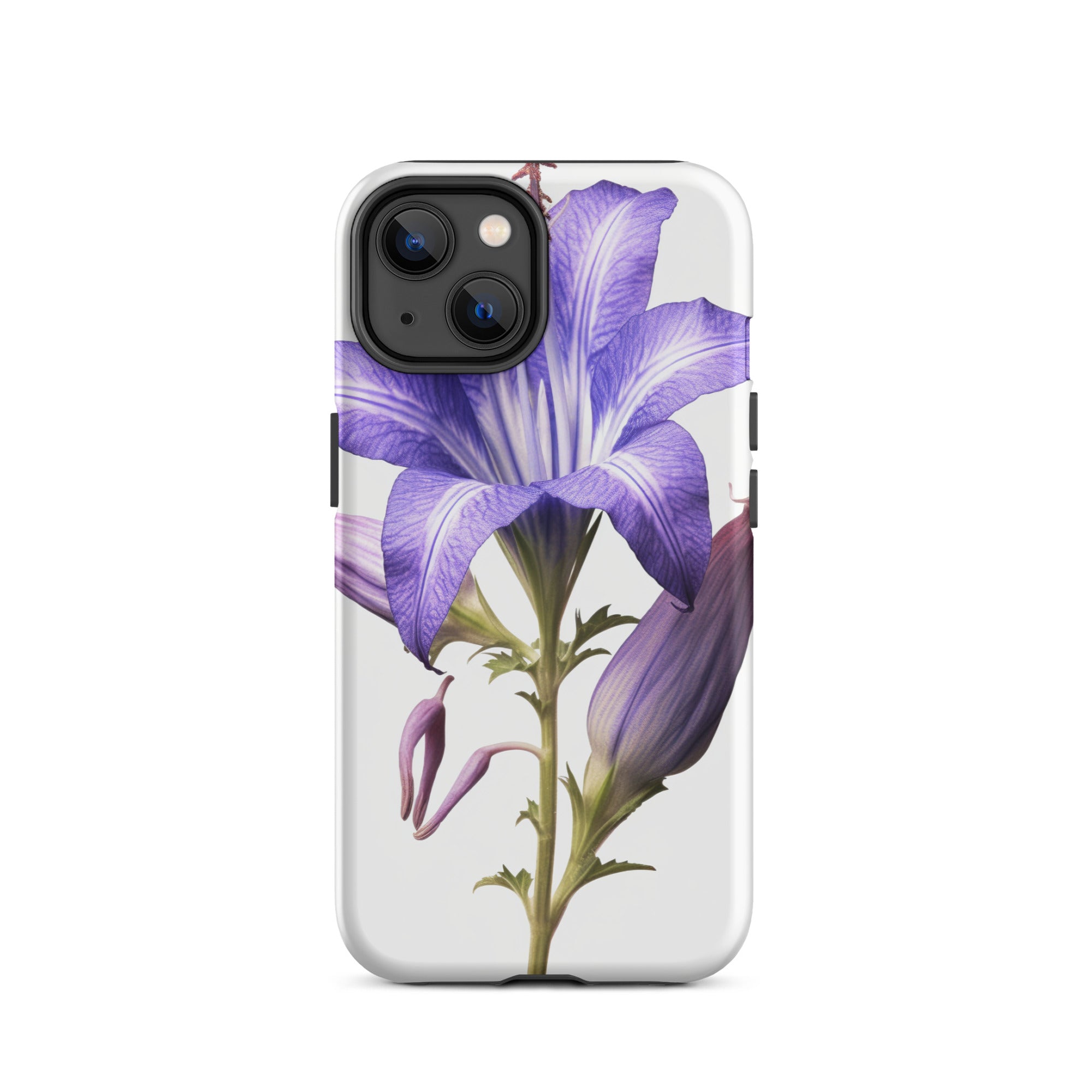 Bellflower Rapido Flower iPhone Case by Visual Verse - Image 24