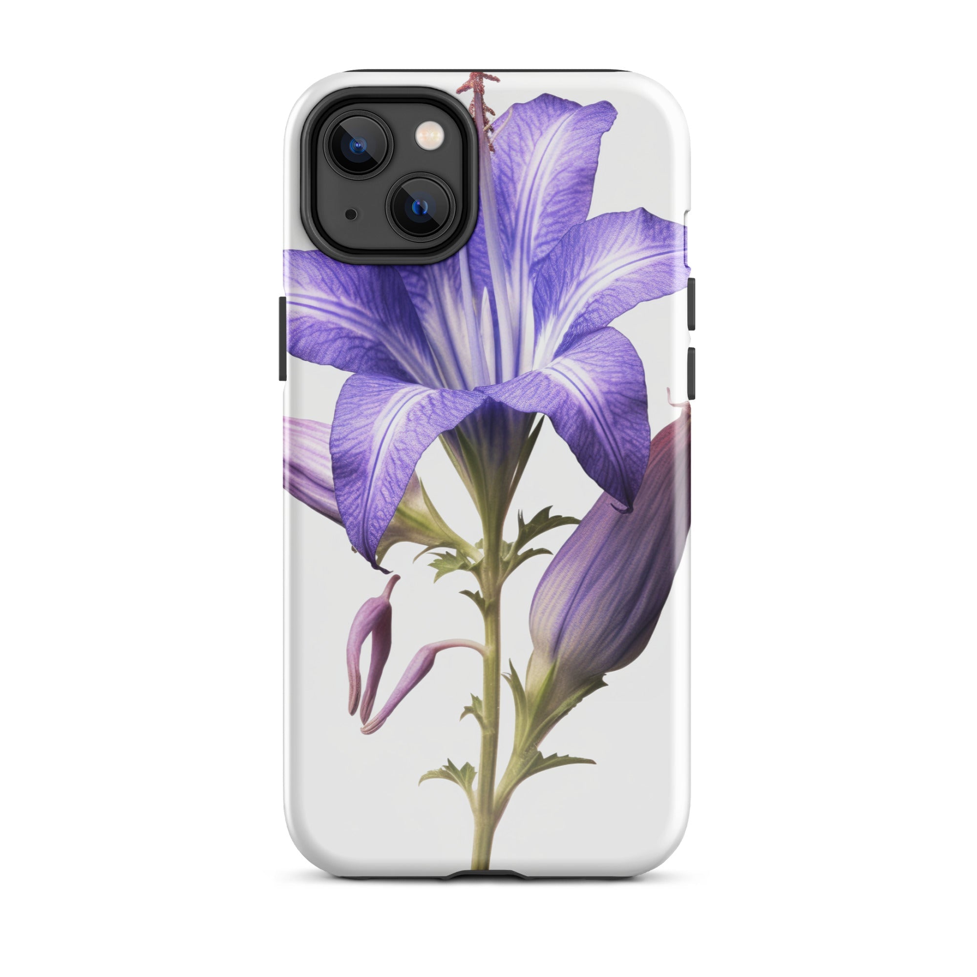 Bellflower Rapido Flower iPhone Case by Visual Verse - Image 25