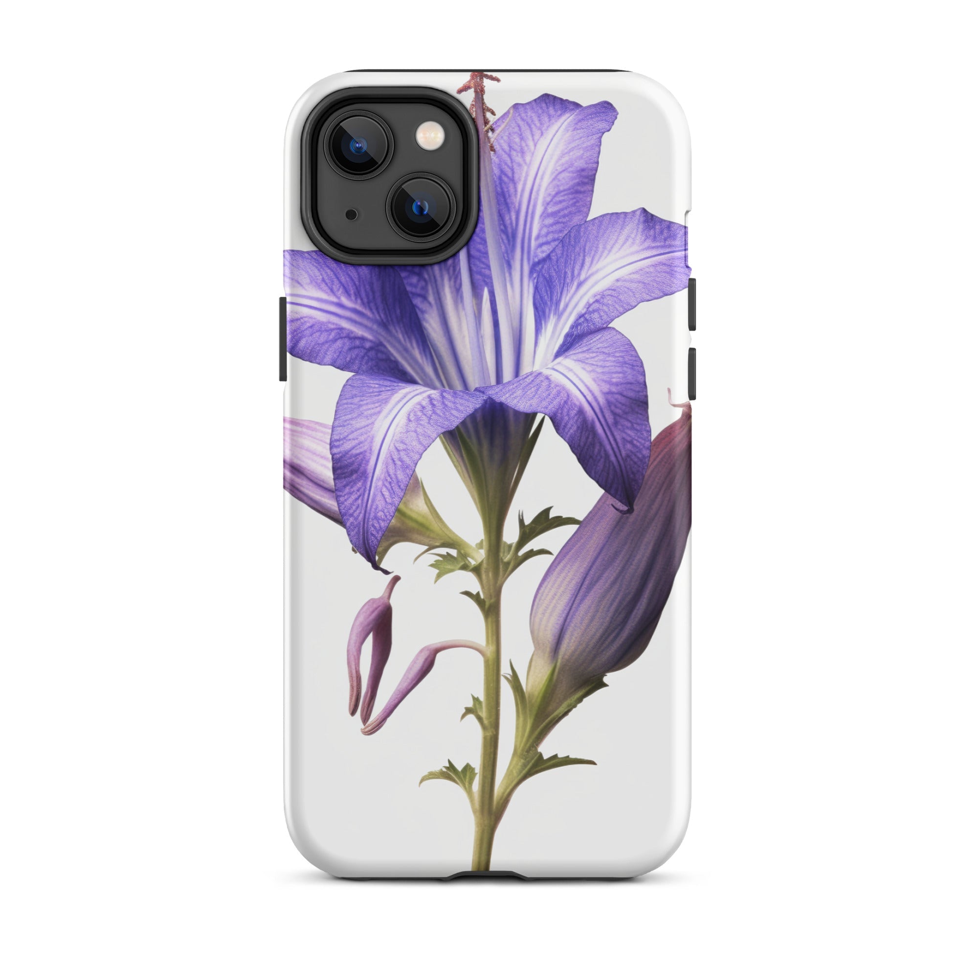 Bellflower Rapido Flower iPhone Case by Visual Verse - Image 26