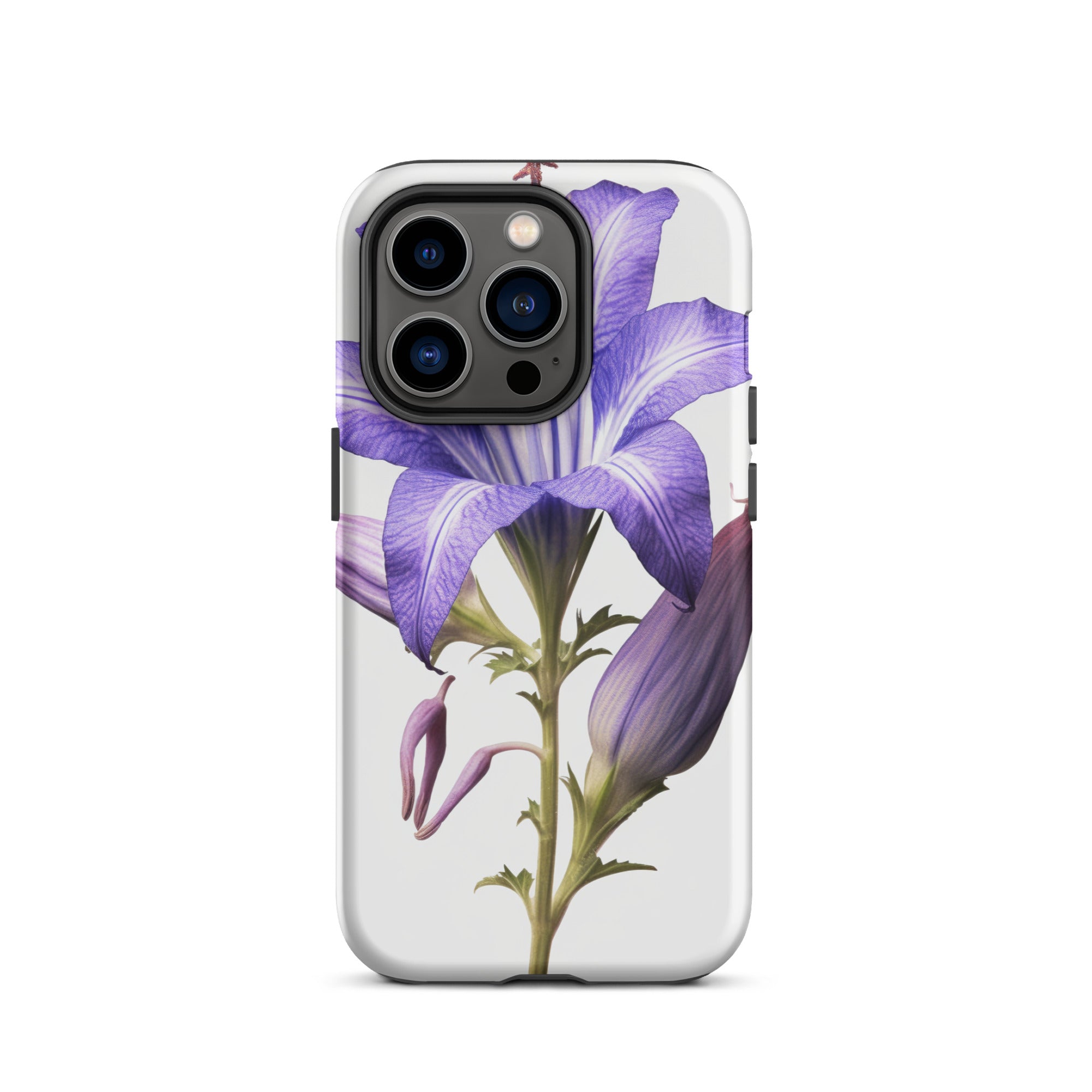 Bellflower Rapido Flower iPhone Case by Visual Verse - Image 28