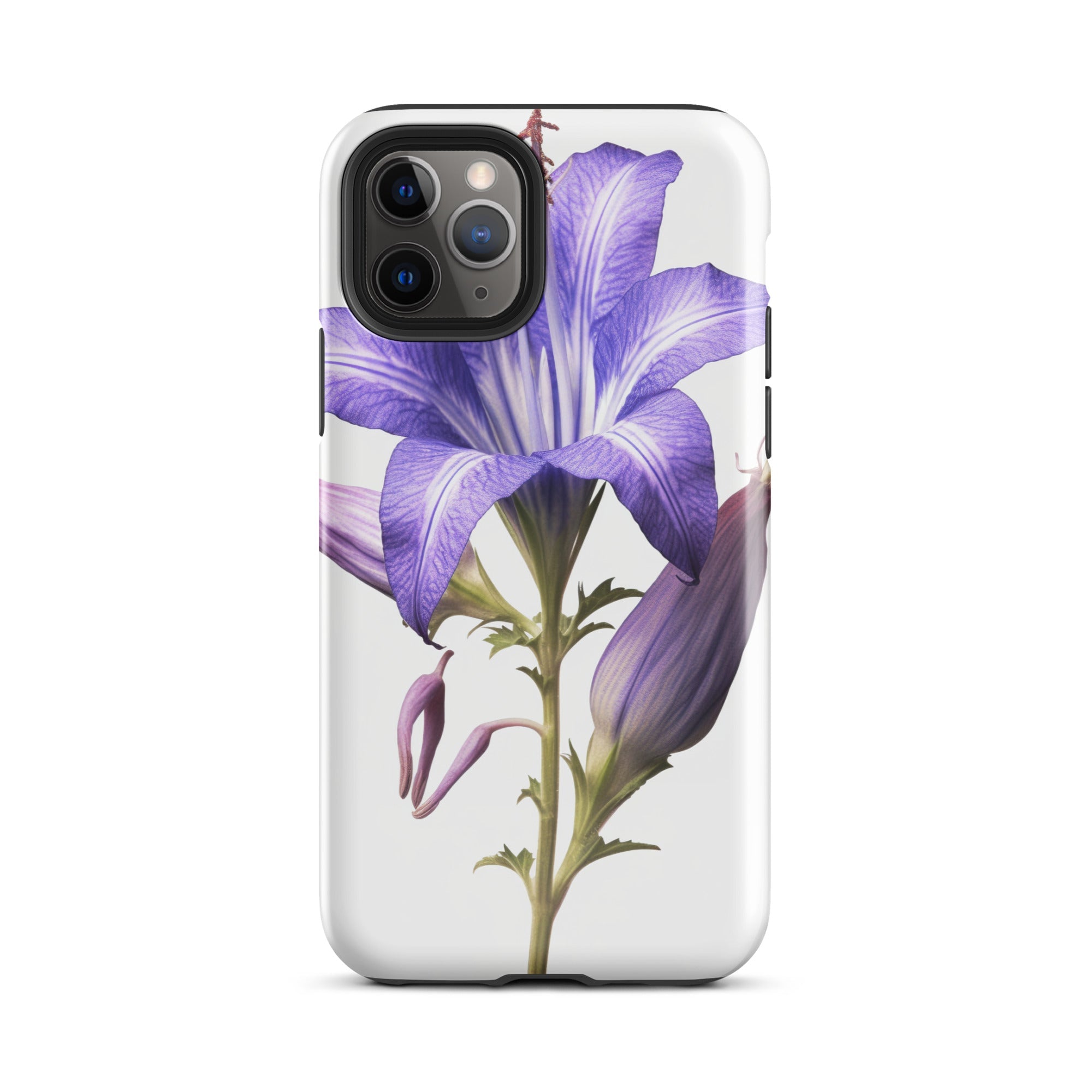 Bellflower Rapido Flower iPhone Case by Visual Verse - Image 3