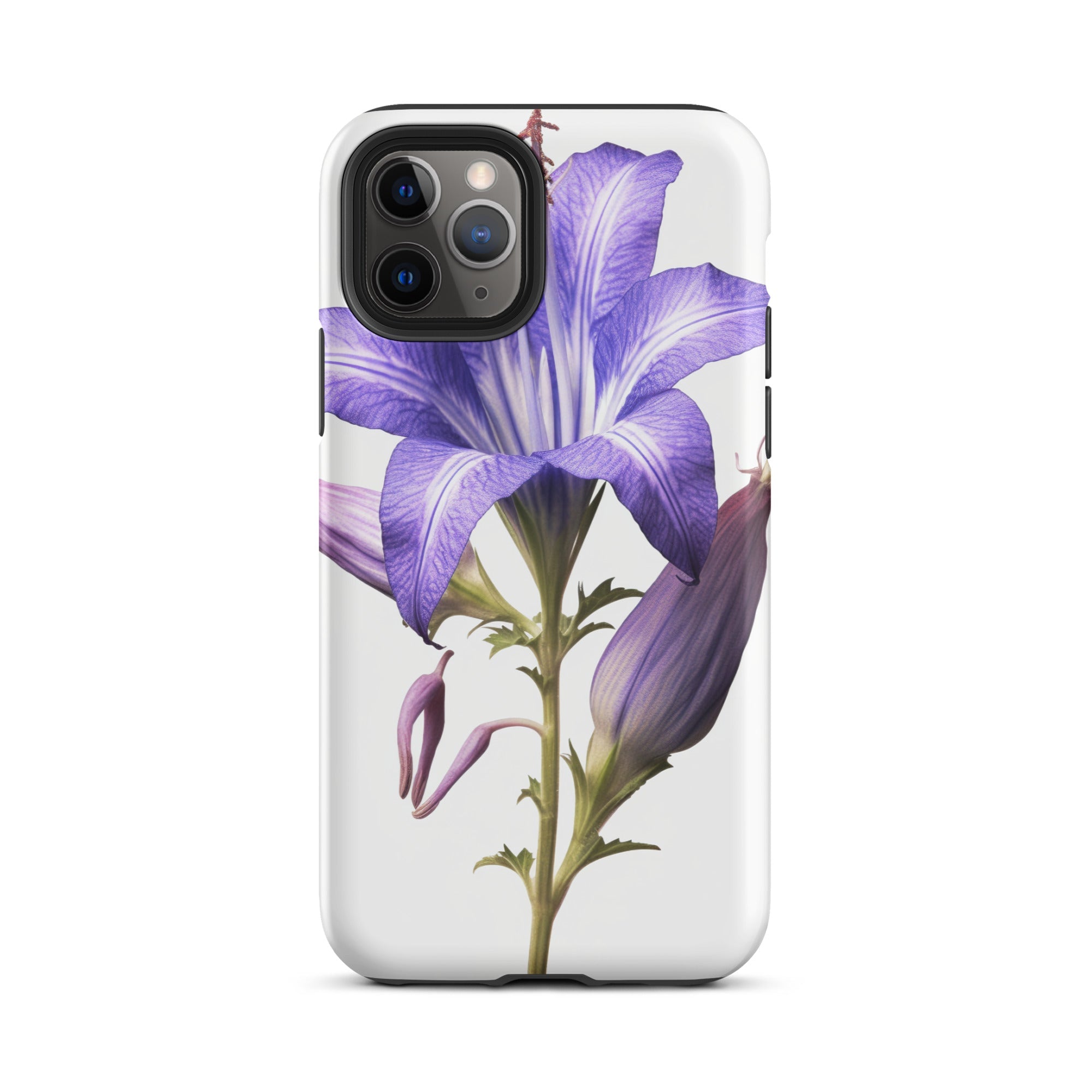 Bellflower Rapido Flower iPhone Case by Visual Verse - Image 4