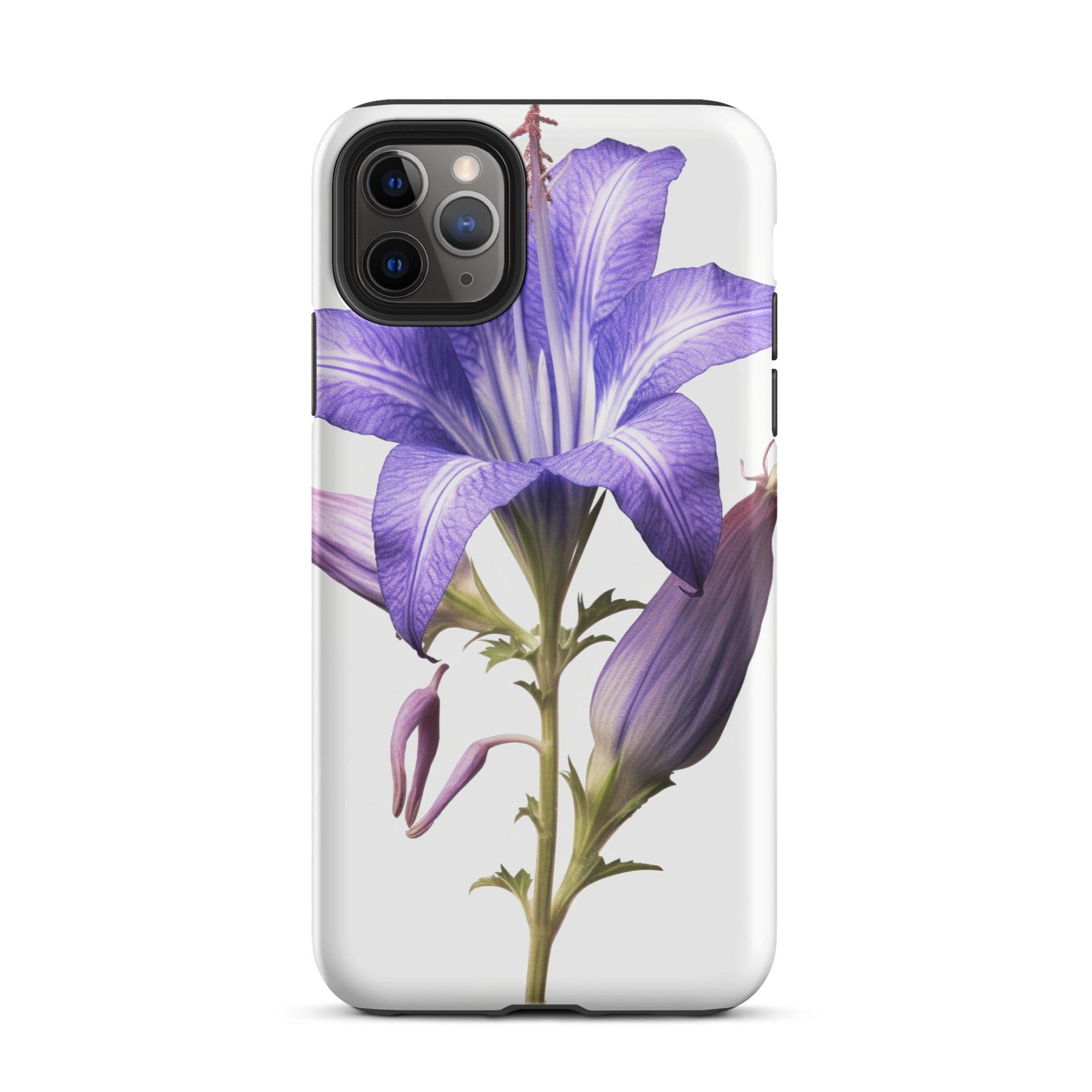 Bellflower Rapido Flower iPhone Case by Visual Verse - Image 6