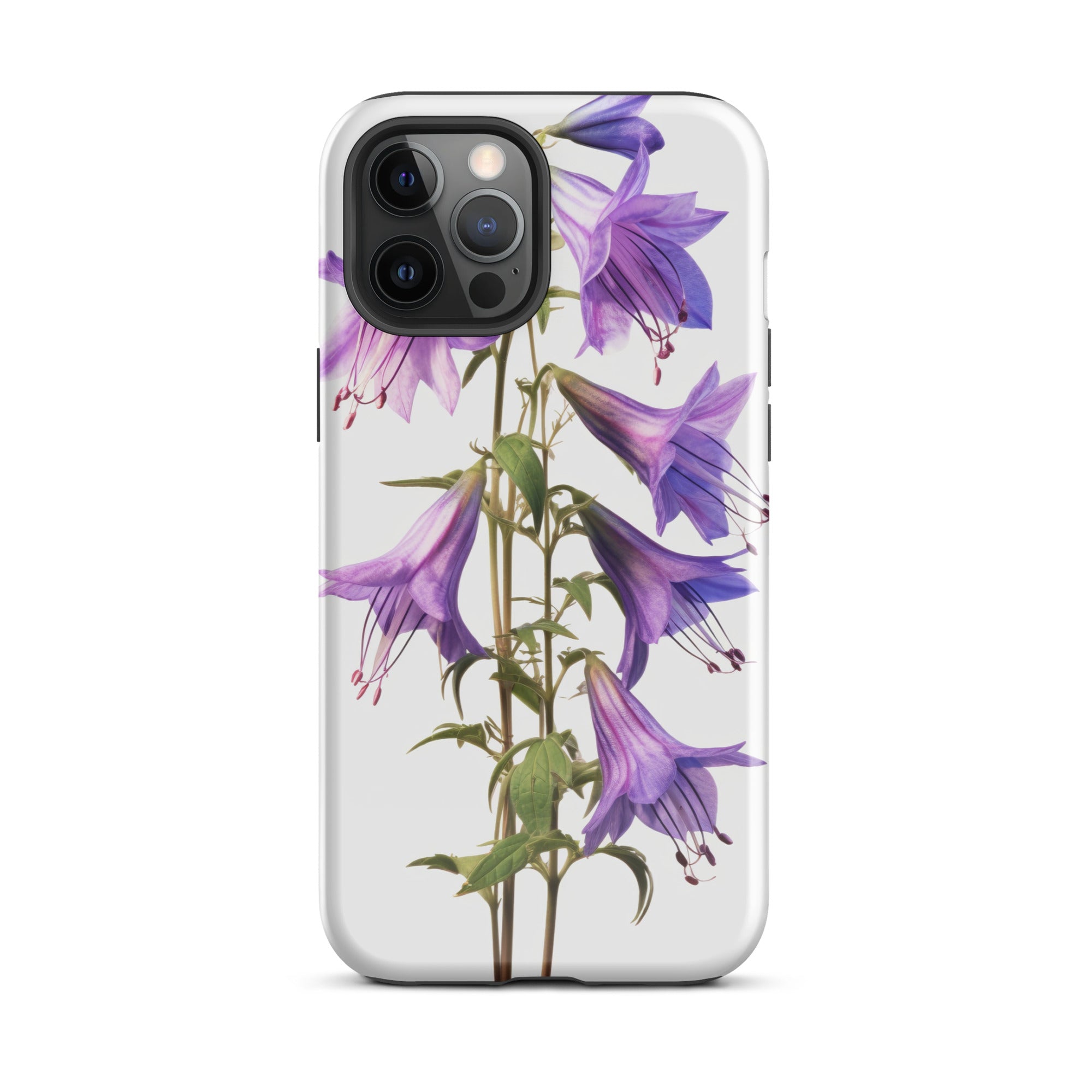 Bellflower Superba Flower iPhone Case by Visual Verse - Image 13
