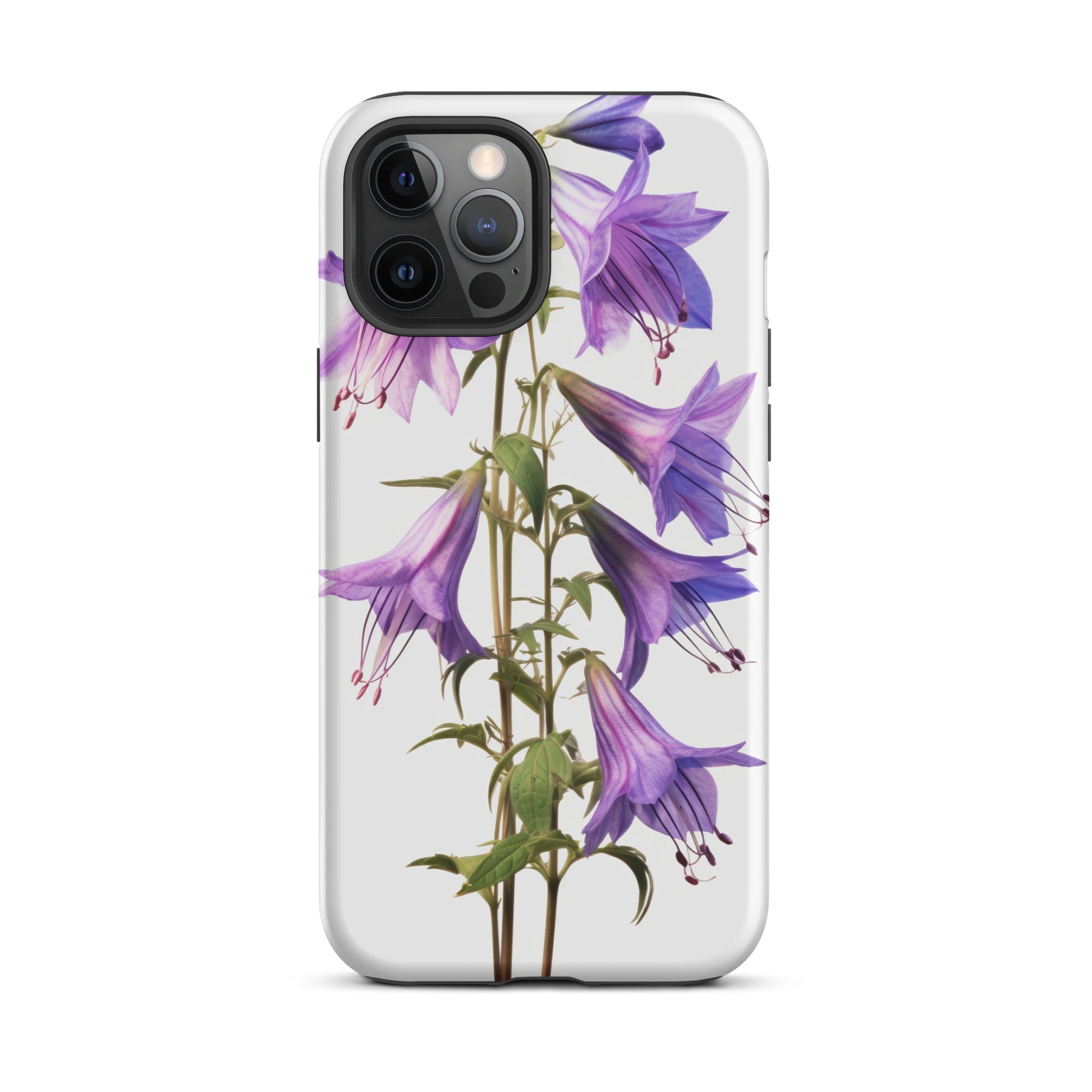 Bellflower Superba Flower iPhone Case by Visual Verse - Image 14