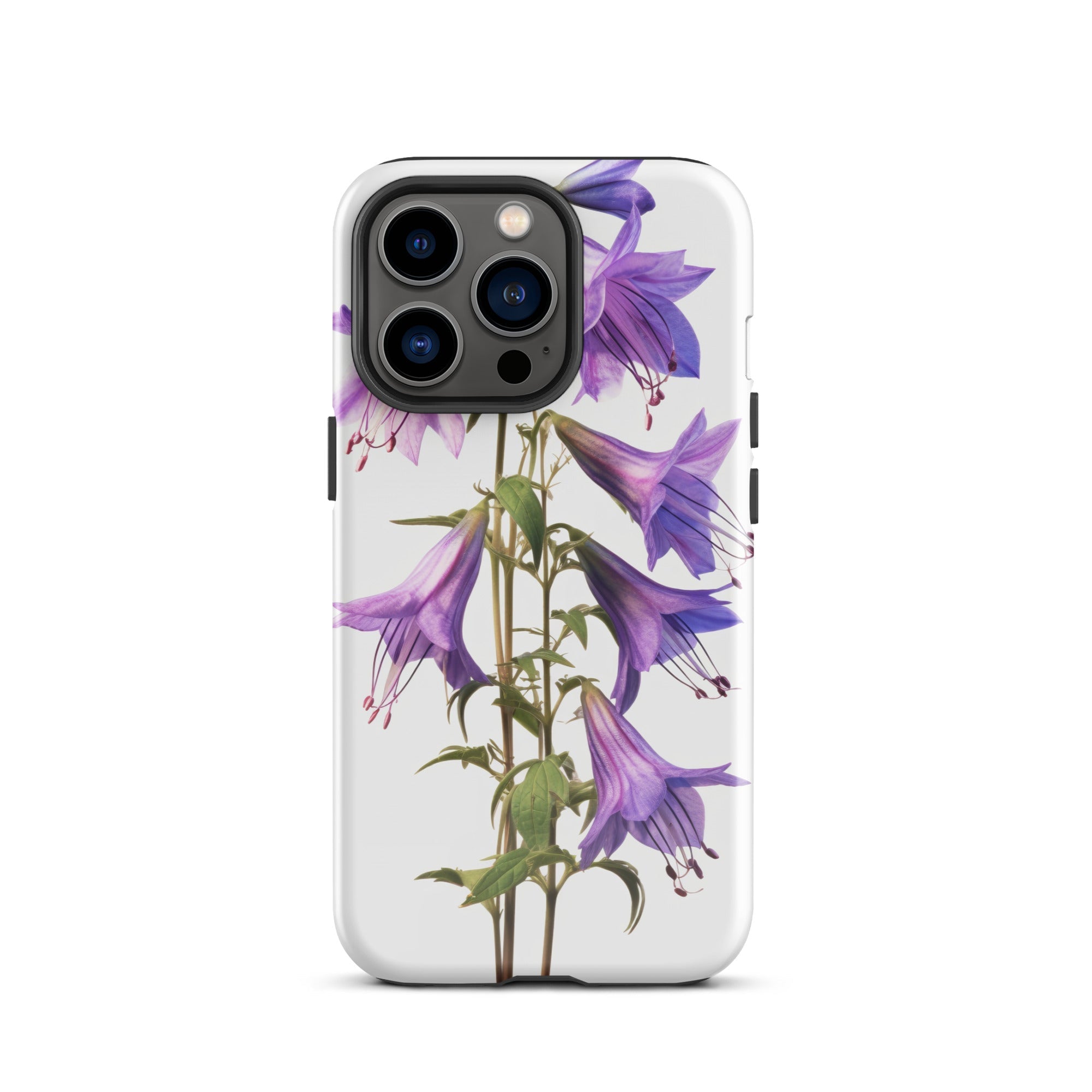 Bellflower Superba Flower iPhone Case by Visual Verse - Image 19