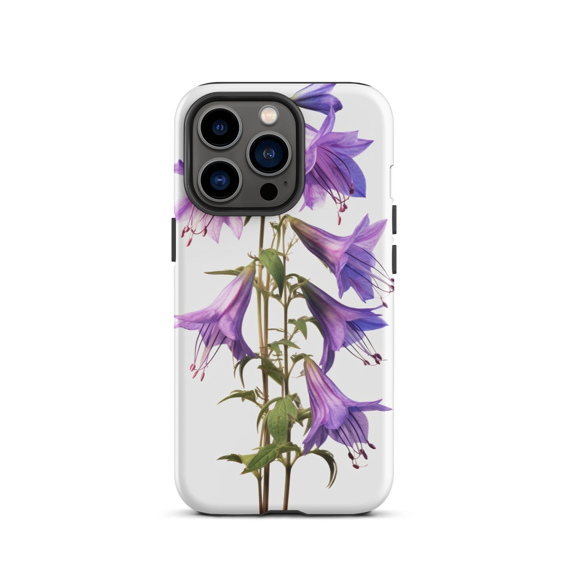 Bellflower Superba Flower iPhone Case by Visual Verse - Image 20