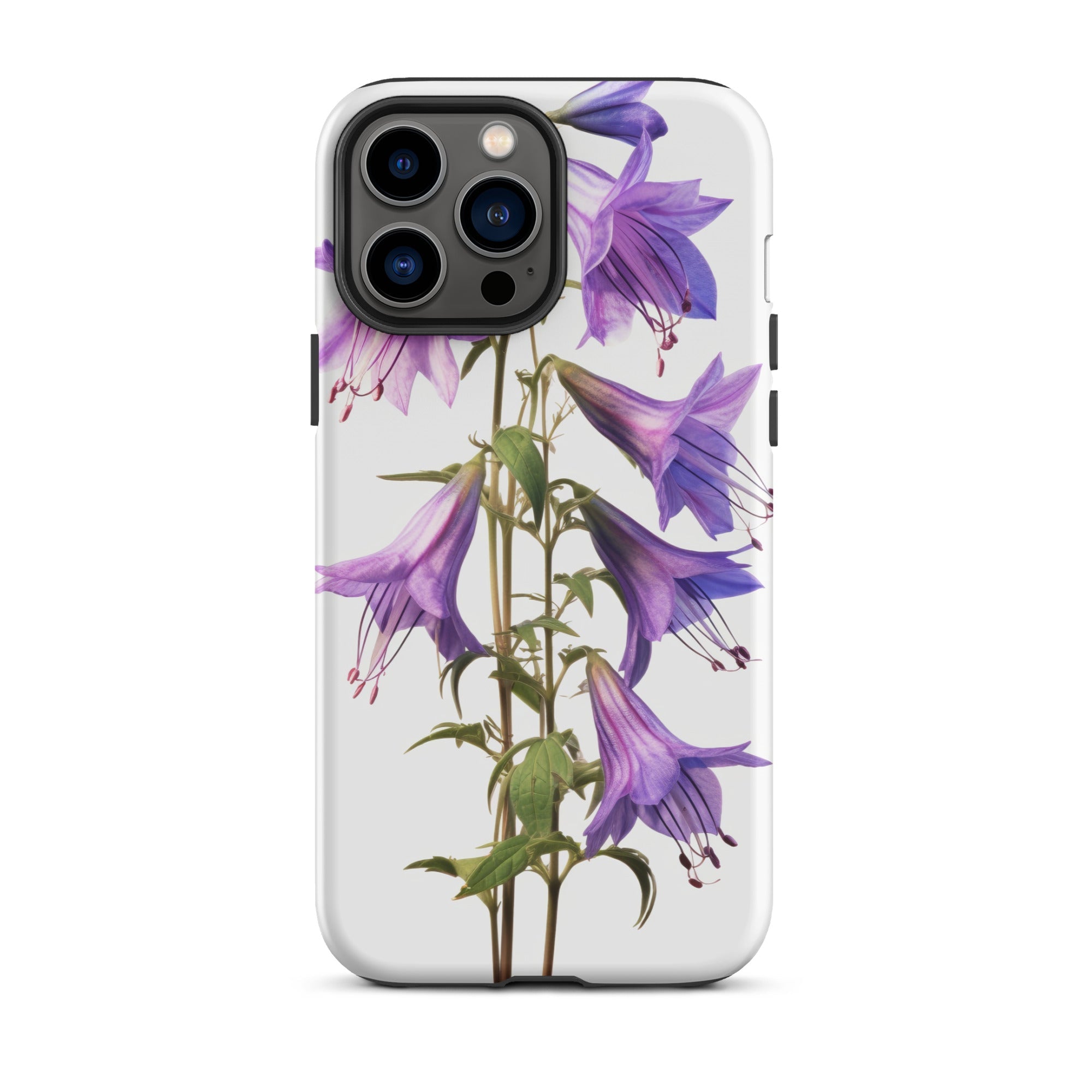 Bellflower Superba Flower iPhone Case by Visual Verse - Image 22