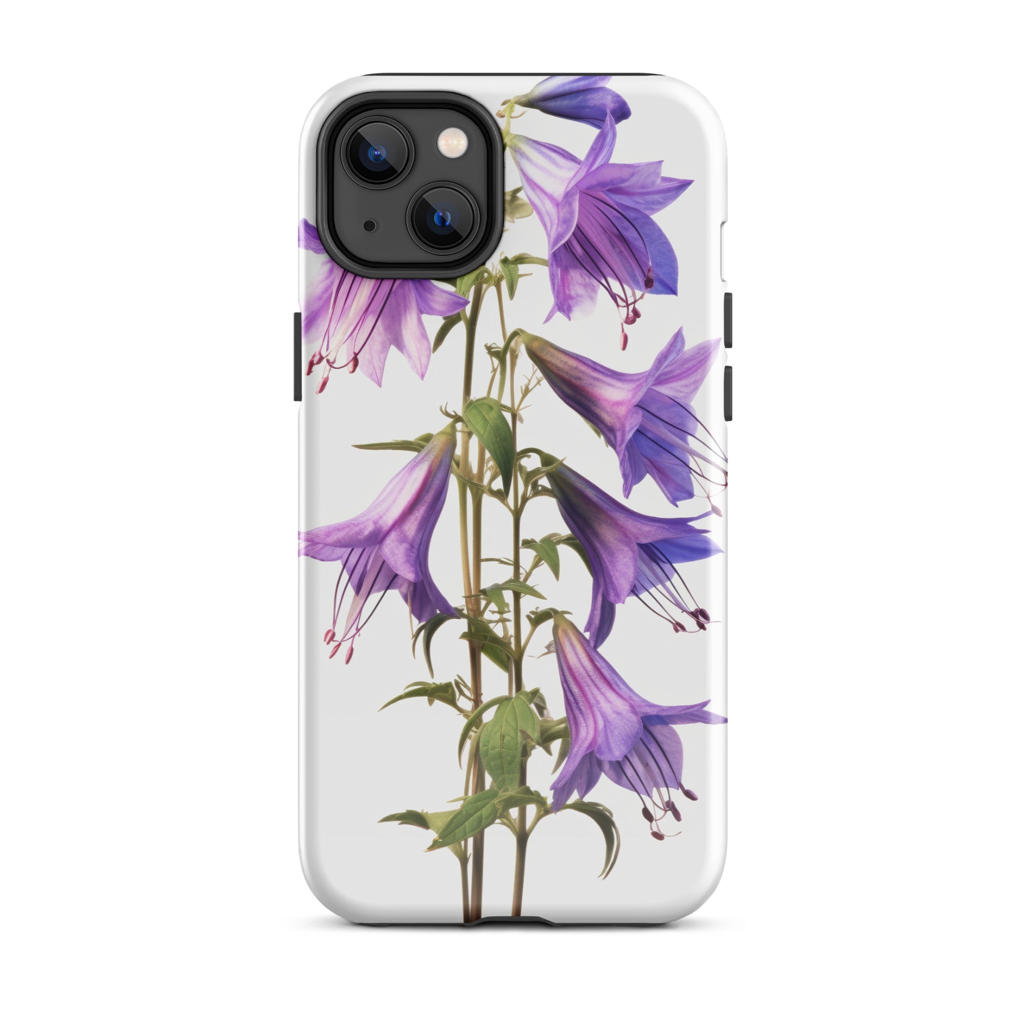 Bellflower Superba Flower iPhone Case by Visual Verse - Image 25