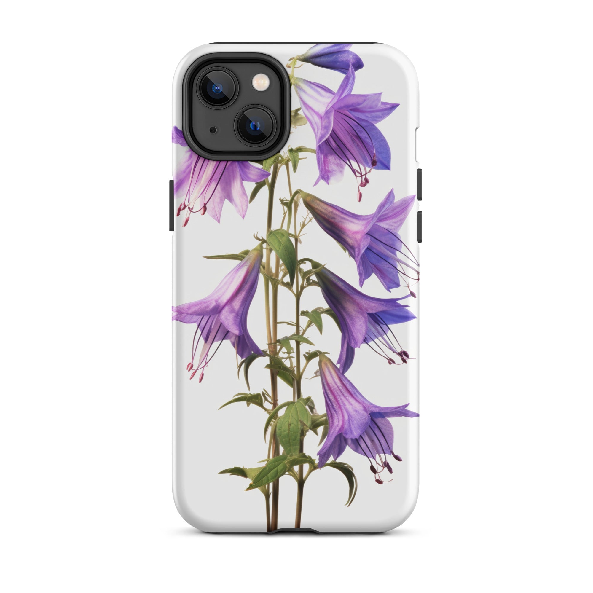 Bellflower Superba Flower iPhone Case by Visual Verse - Image 26