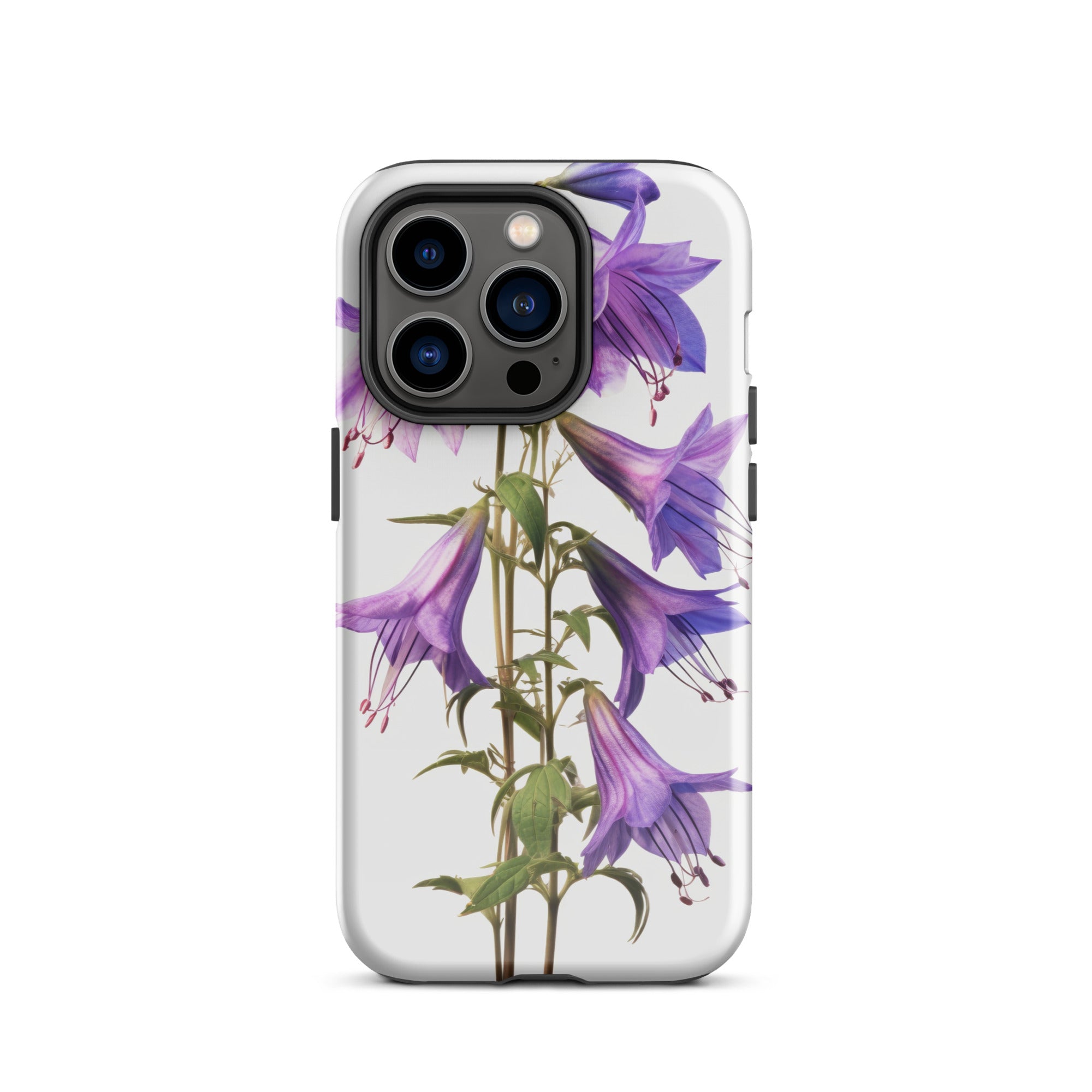Bellflower Superba Flower iPhone Case by Visual Verse - Image 27