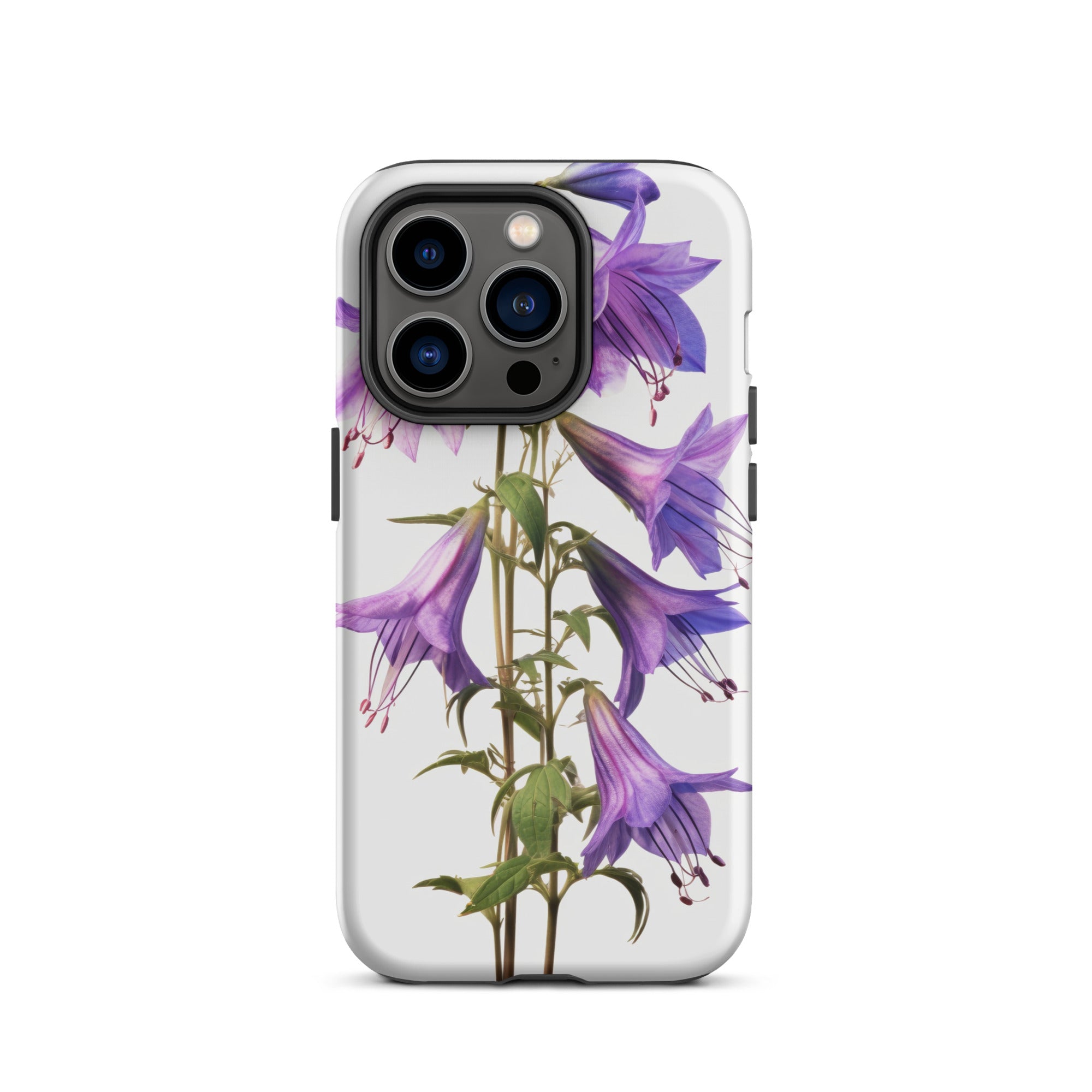 Bellflower Superba Flower iPhone Case by Visual Verse - Image 28