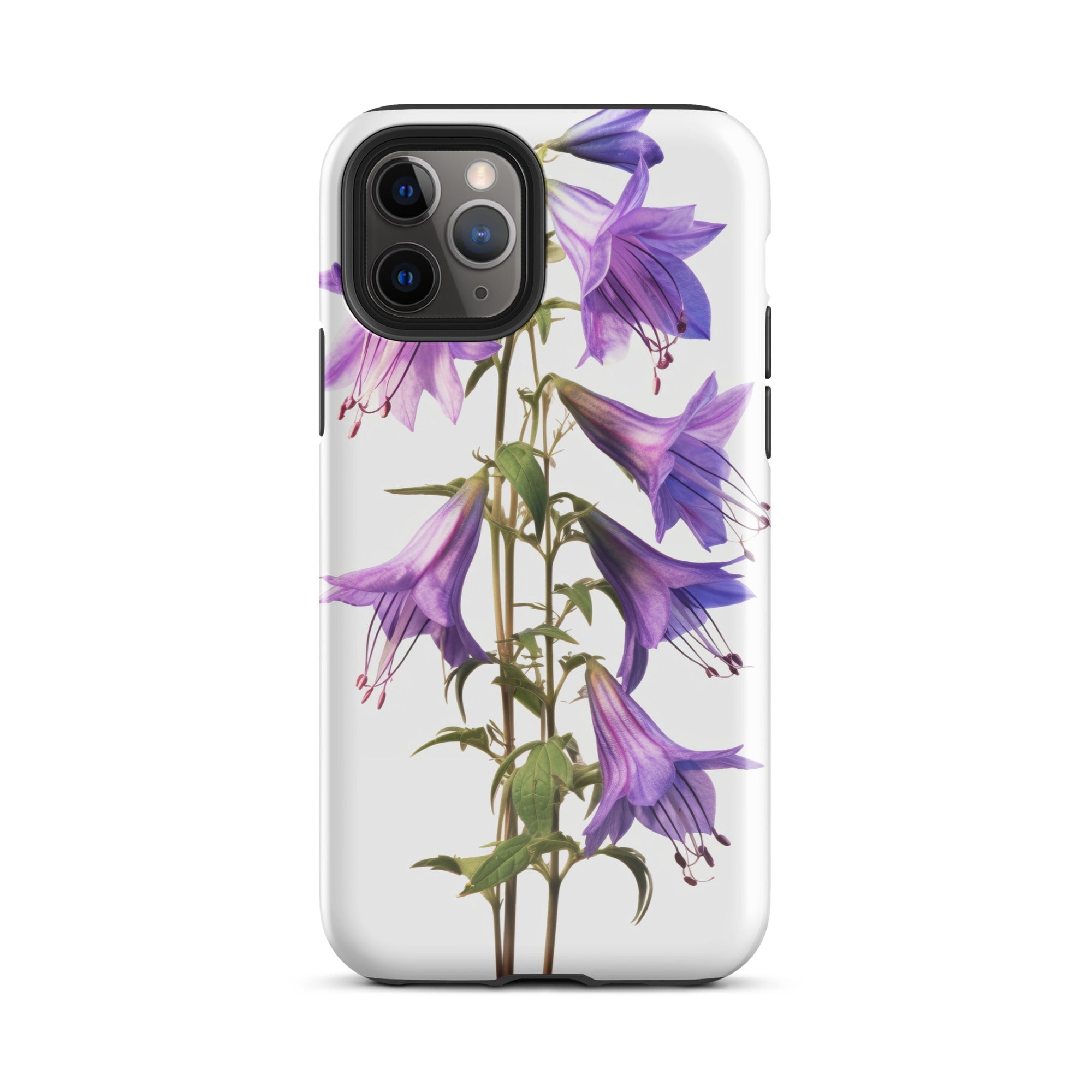 Bellflower Superba Flower iPhone Case by Visual Verse - Image 3
