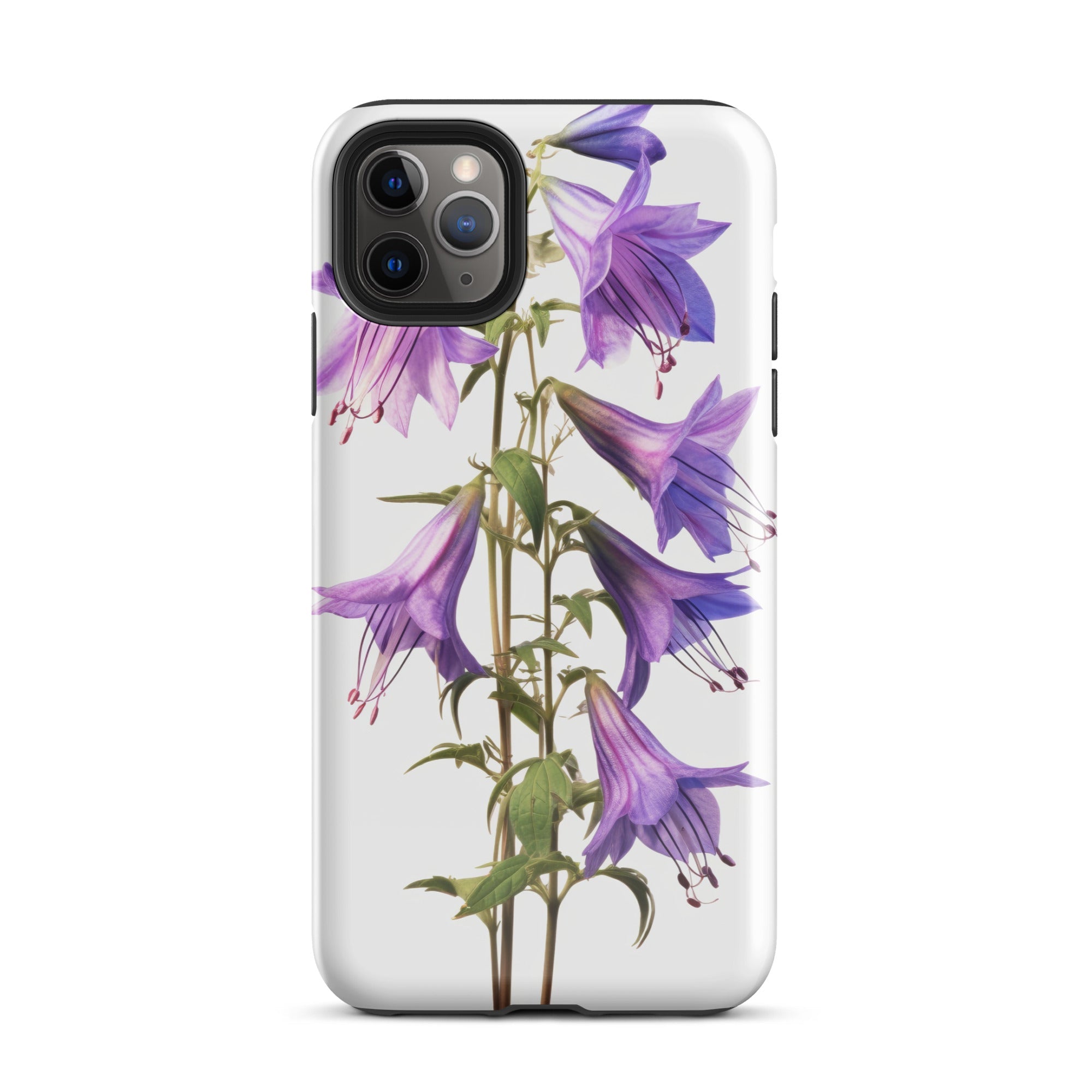 Bellflower Superba Flower iPhone Case by Visual Verse - Image 5