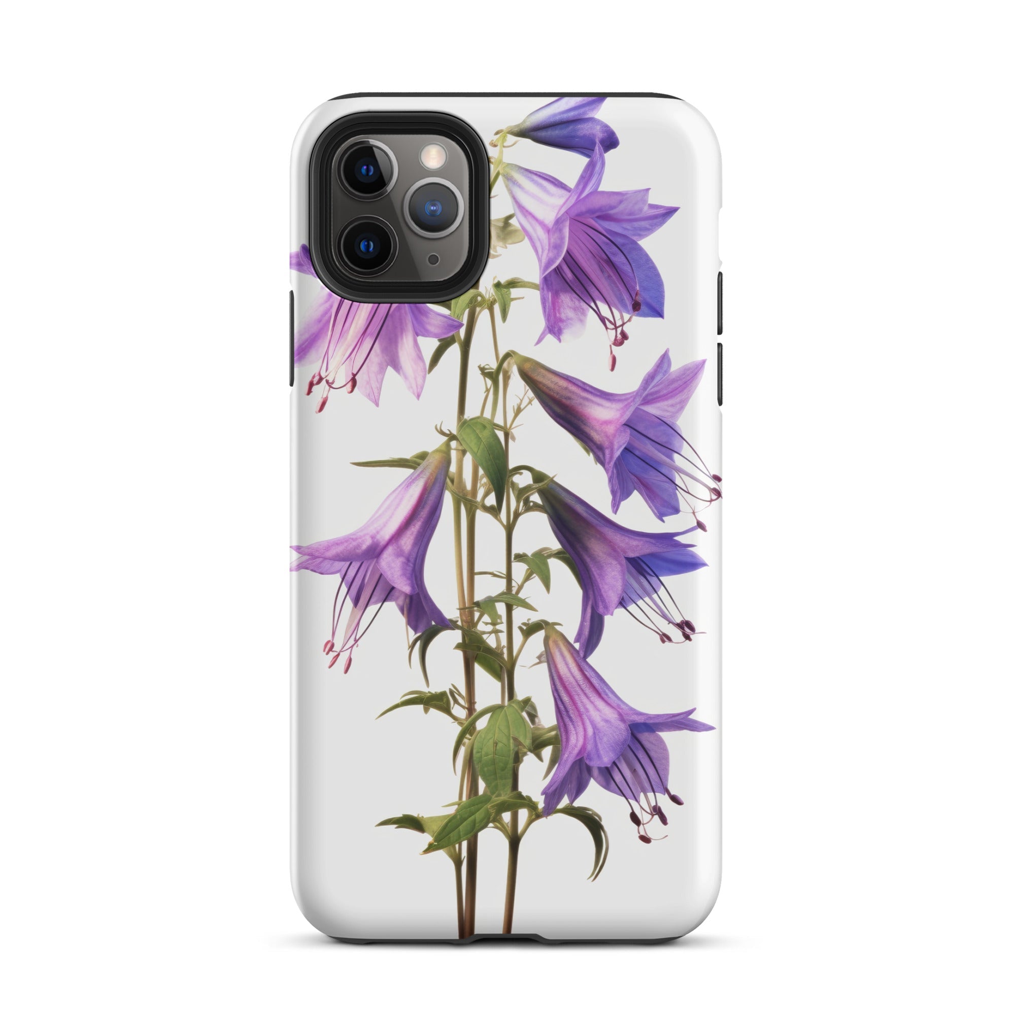 Bellflower Superba Flower iPhone Case by Visual Verse - Image 6