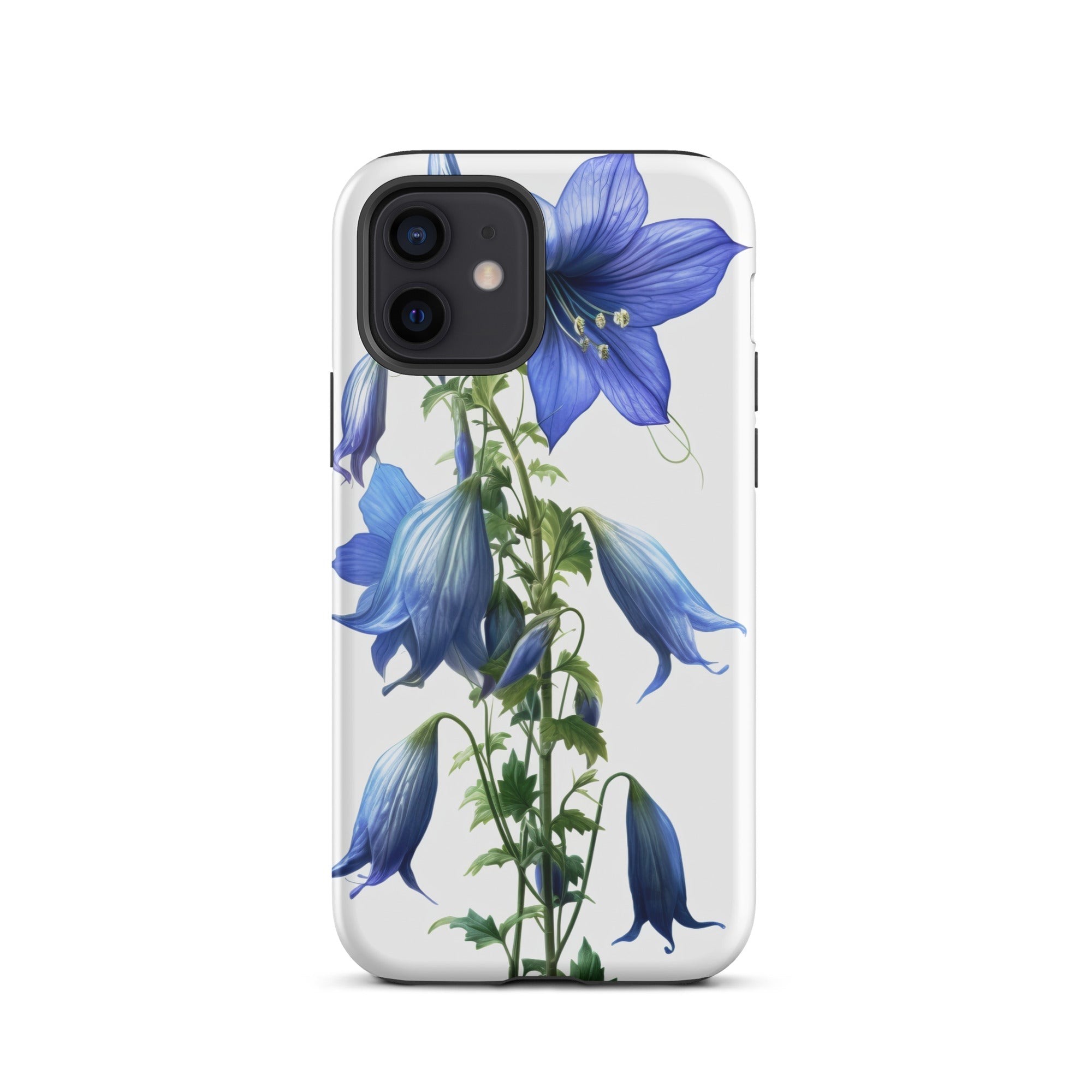 Bellflower Takion Blue Flower iPhone Case by Visual Verse - Image 10