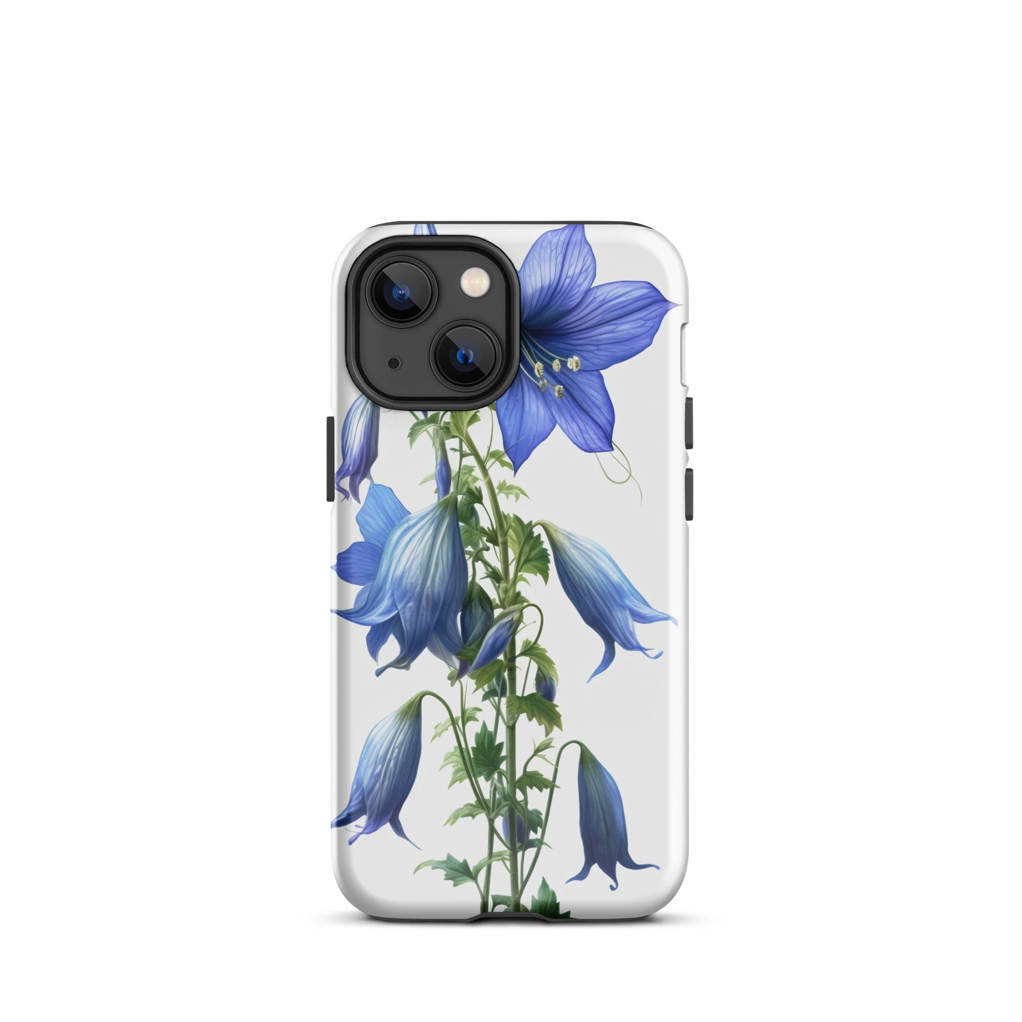Bellflower Takion Blue Flower iPhone Case by Visual Verse - Image 15