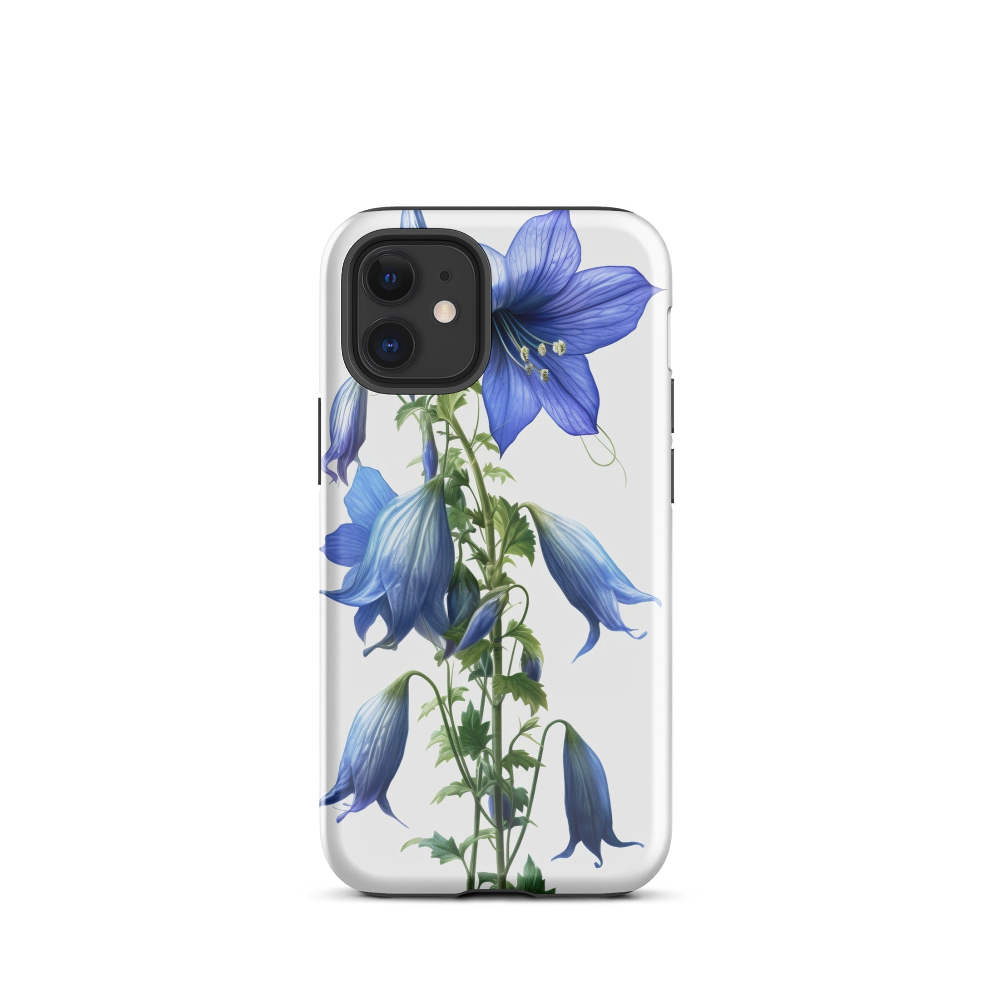 Bellflower Takion Blue Flower iPhone Case by Visual Verse - Image 7