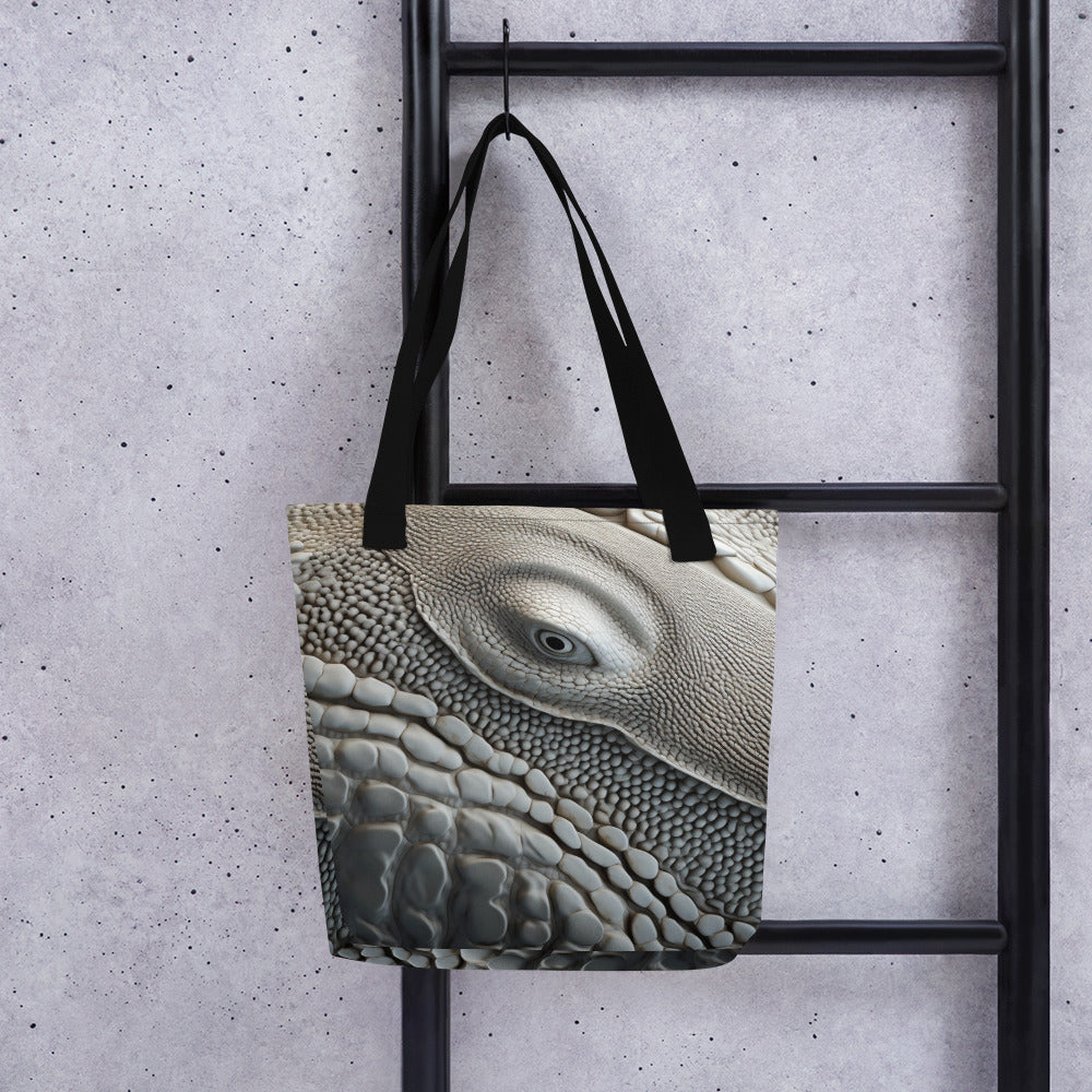 Beluga Whale Skin Tote Bag by Visual Verse - Image 1