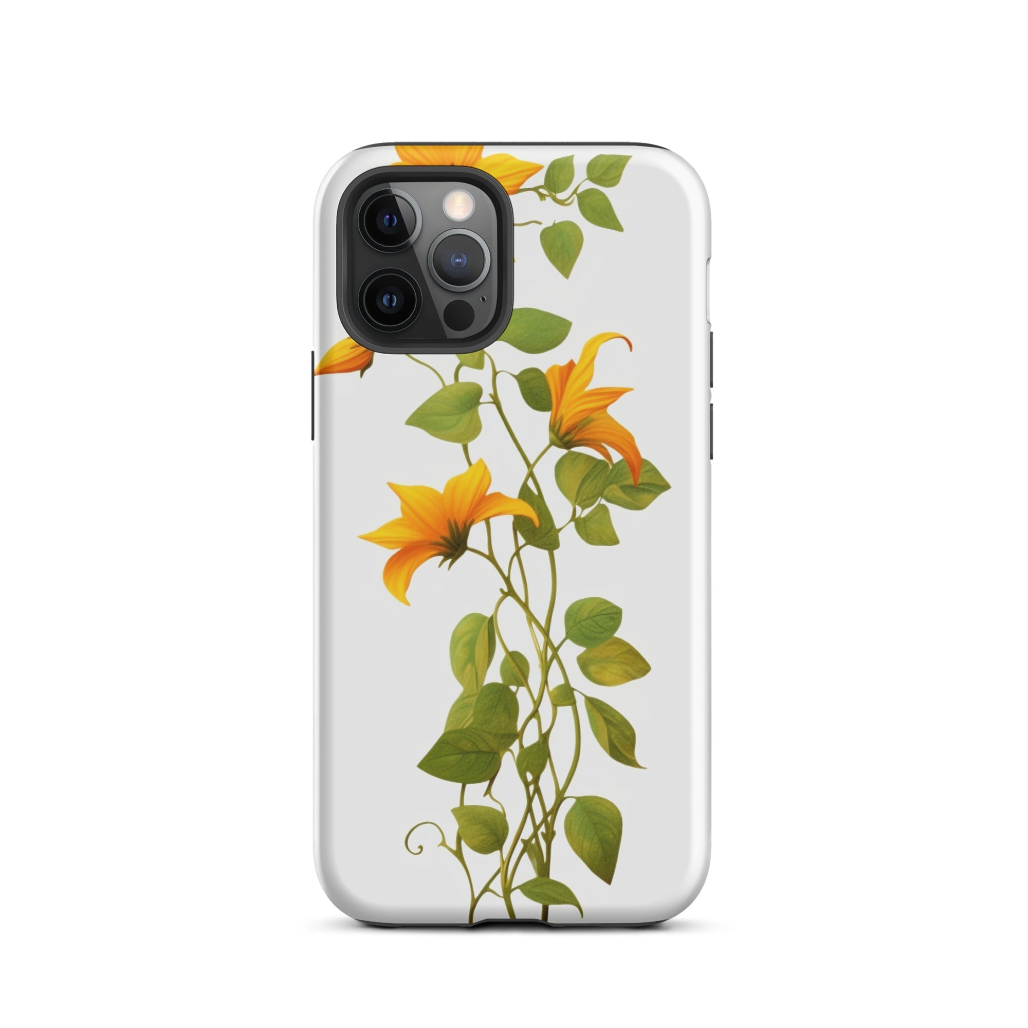 Black-Eyed Susan Vine Flower iPhone Case by Visual Verse - Image 12