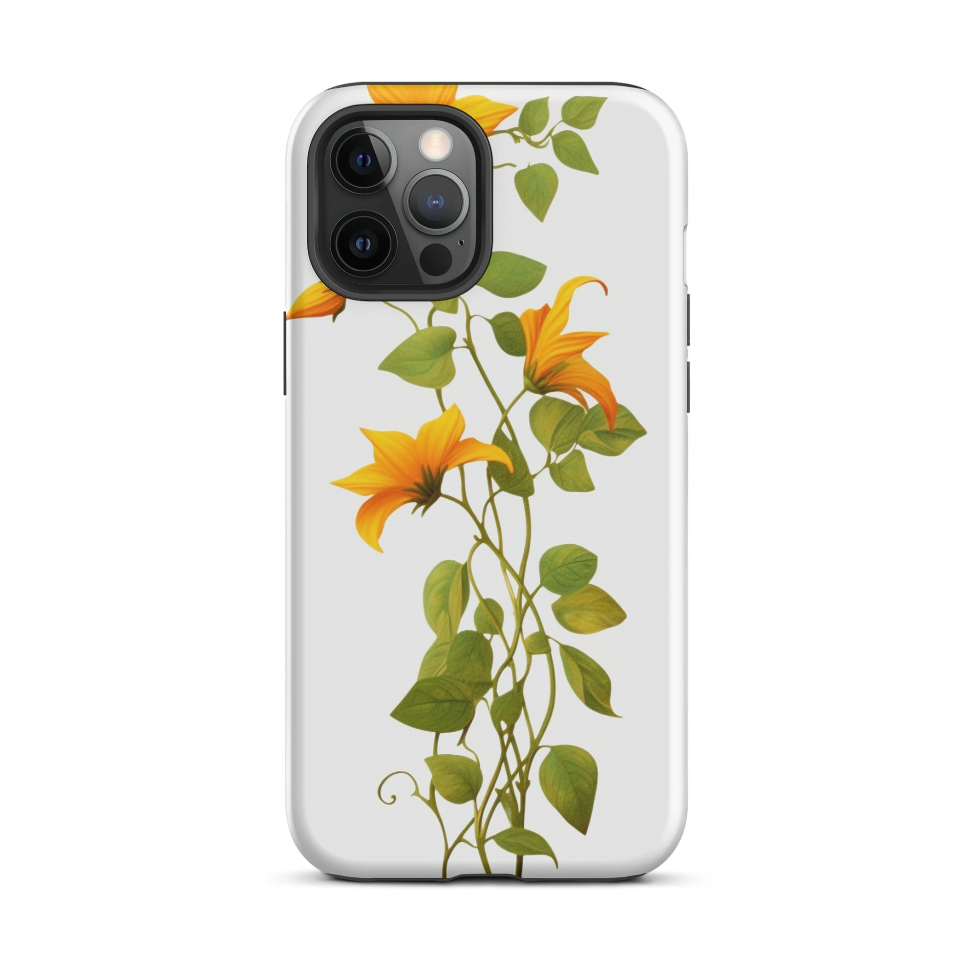 Black-Eyed Susan Vine Flower iPhone Case by Visual Verse - Image 14