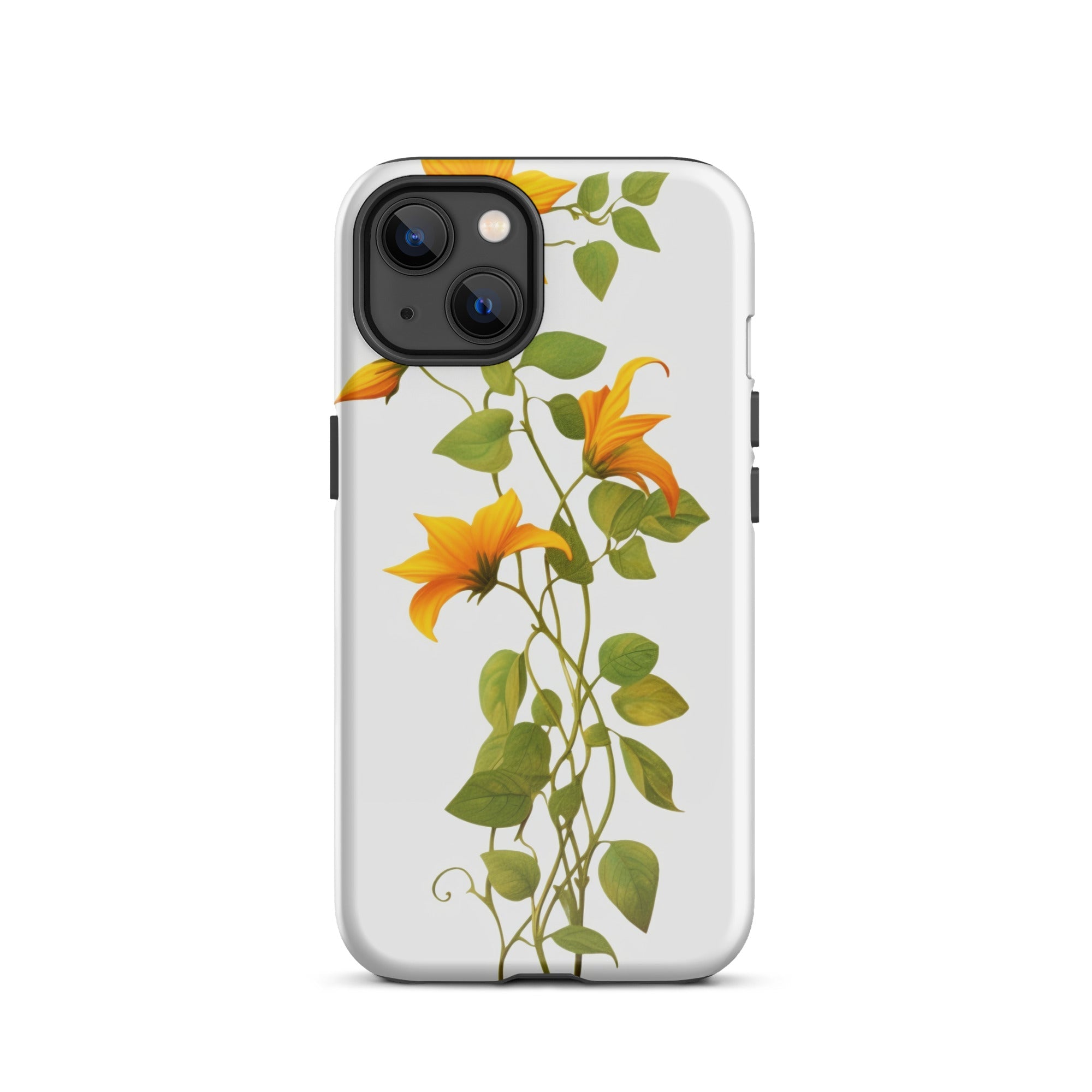 Black-Eyed Susan Vine Flower iPhone Case by Visual Verse - Image 17