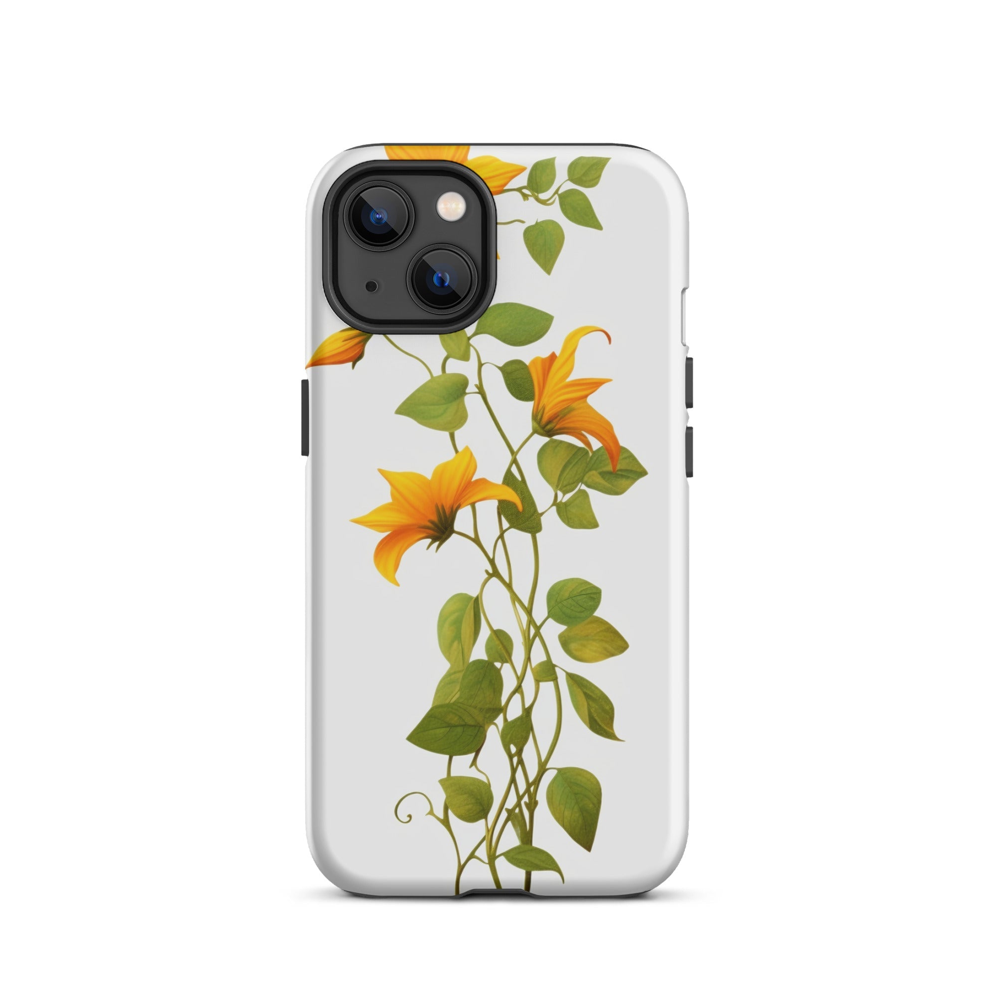 Black-Eyed Susan Vine Flower iPhone Case by Visual Verse - Image 18