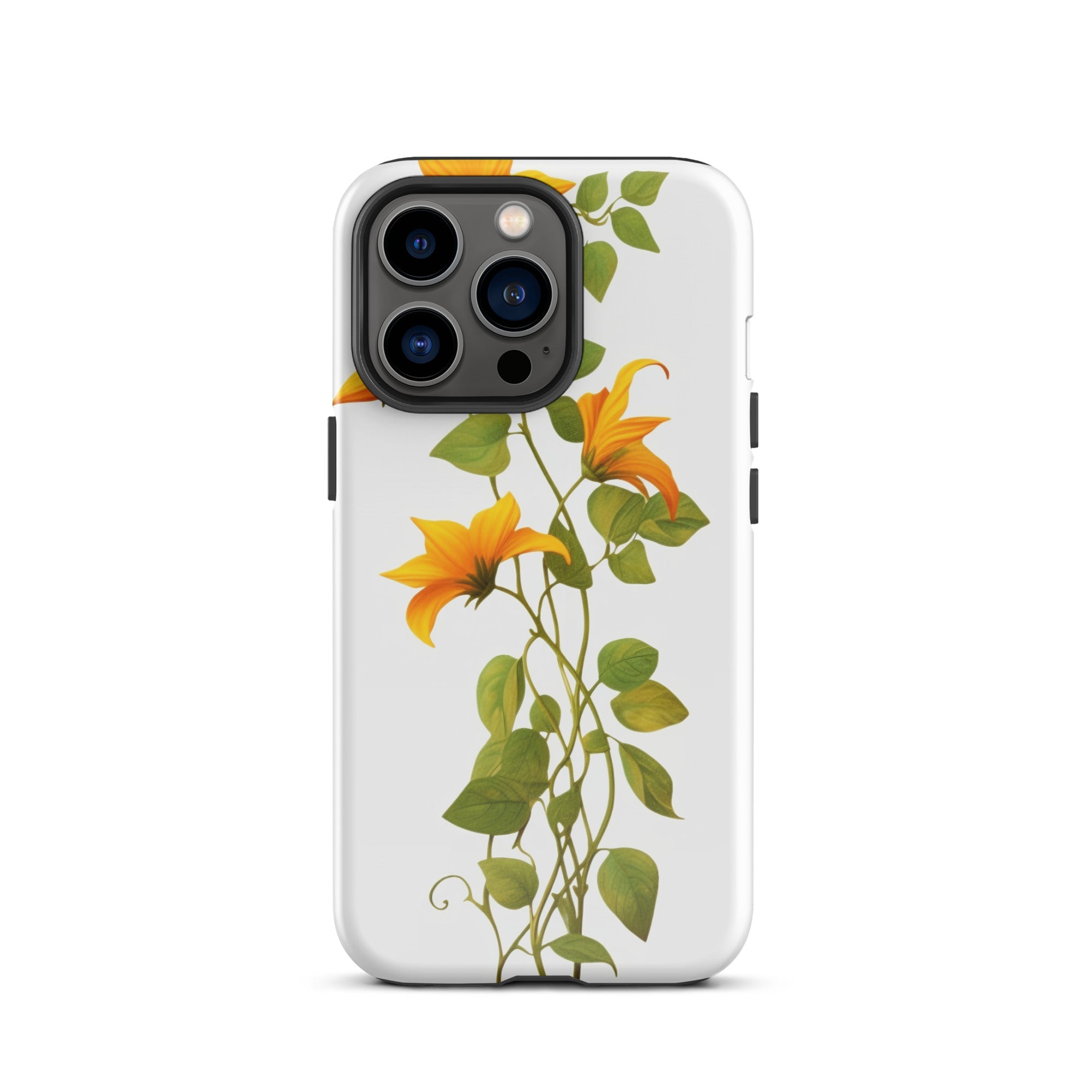 Black-Eyed Susan Vine Flower iPhone Case by Visual Verse - Image 19