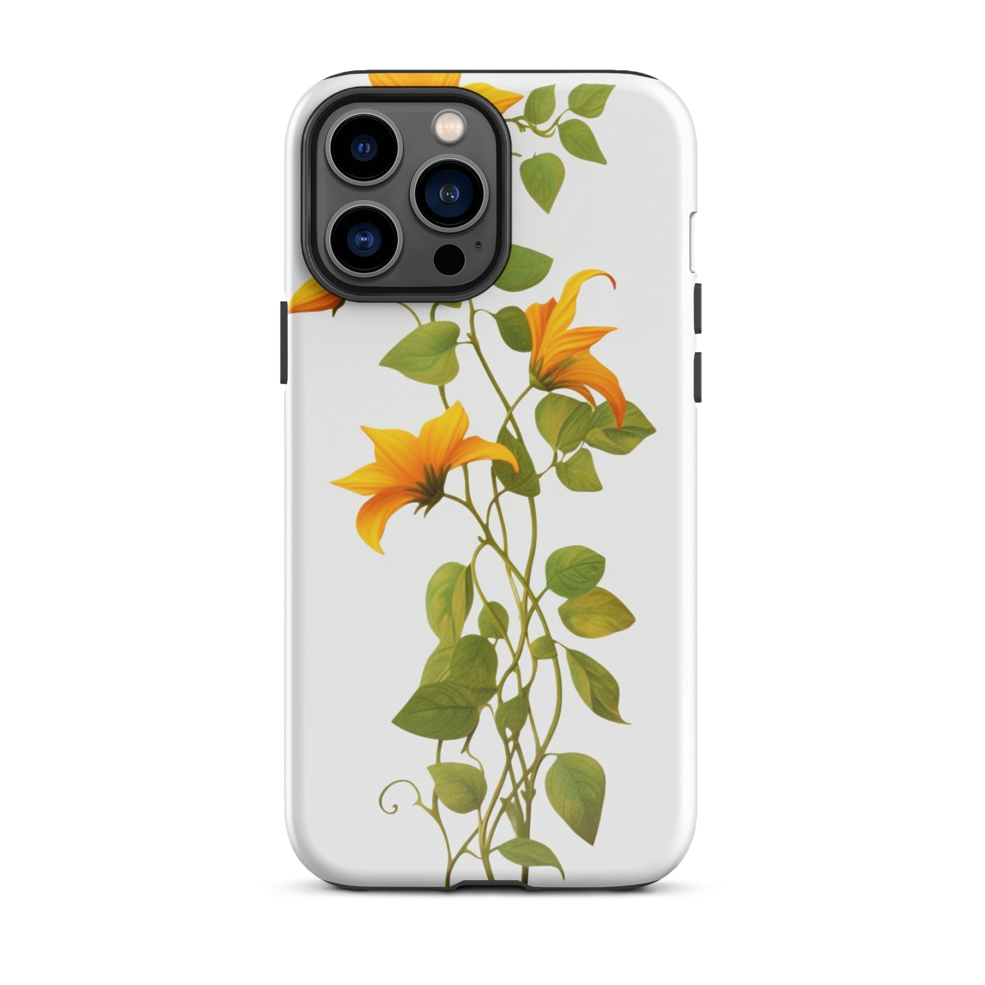 Black-Eyed Susan Vine Flower iPhone Case by Visual Verse - Image 21