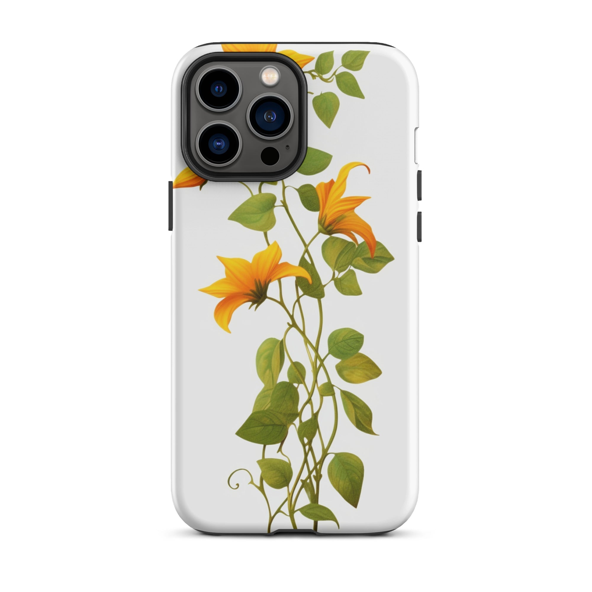 Black-Eyed Susan Vine Flower iPhone Case by Visual Verse - Image 22