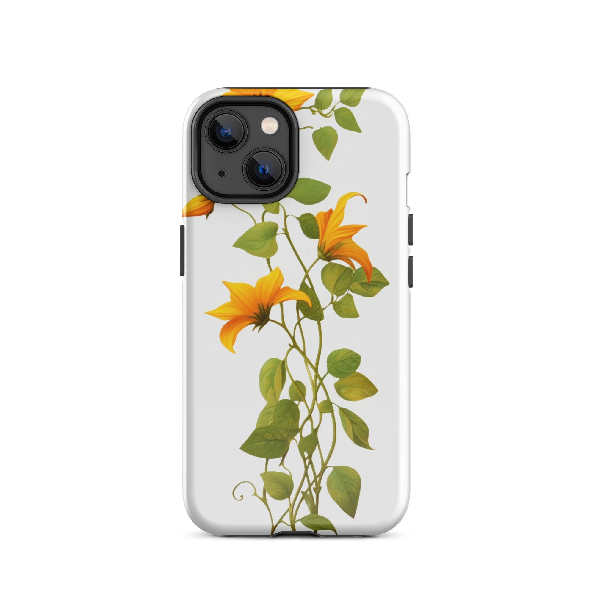 Black-Eyed Susan Vine Flower iPhone Case by Visual Verse - Image 23