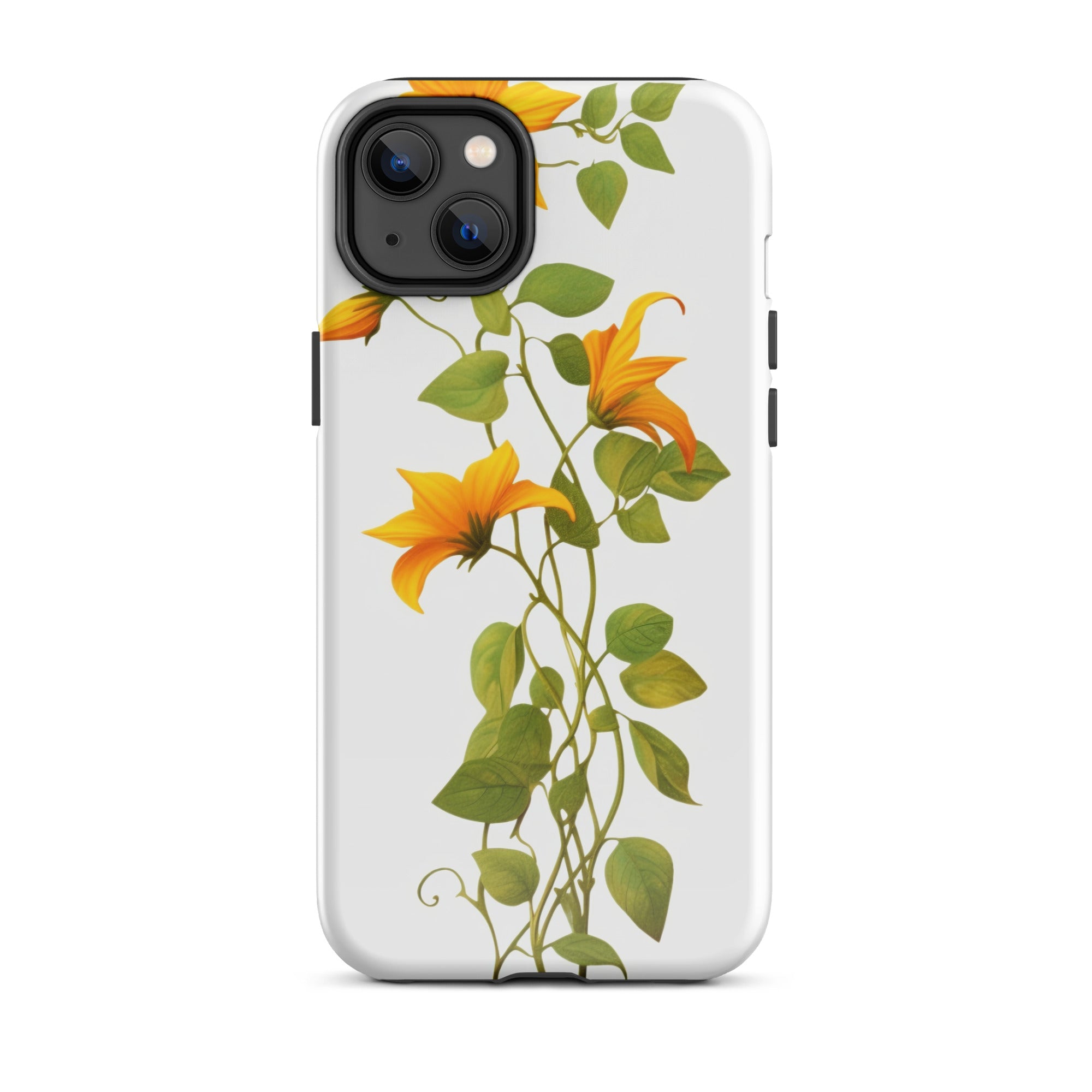 Black-Eyed Susan Vine Flower iPhone Case by Visual Verse - Image 25