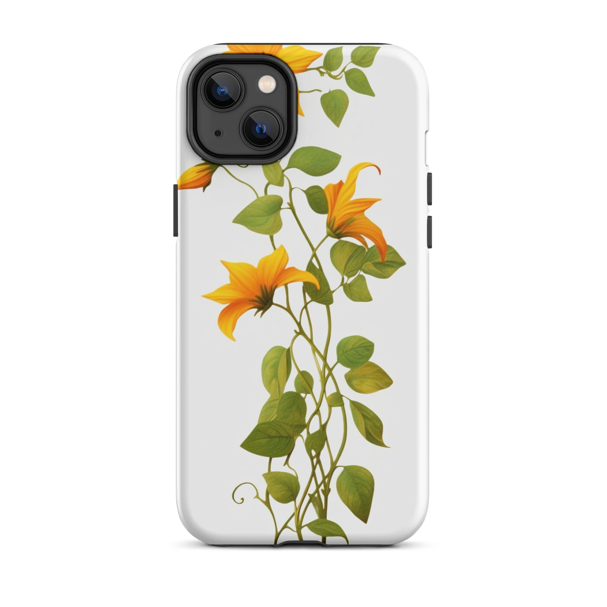 Black-Eyed Susan Vine Flower iPhone Case by Visual Verse - Image 26