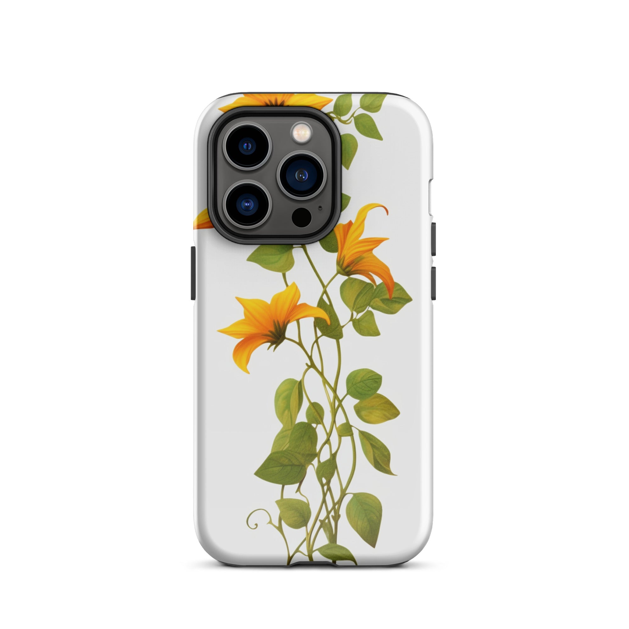 Black-Eyed Susan Vine Flower iPhone Case by Visual Verse - Image 27