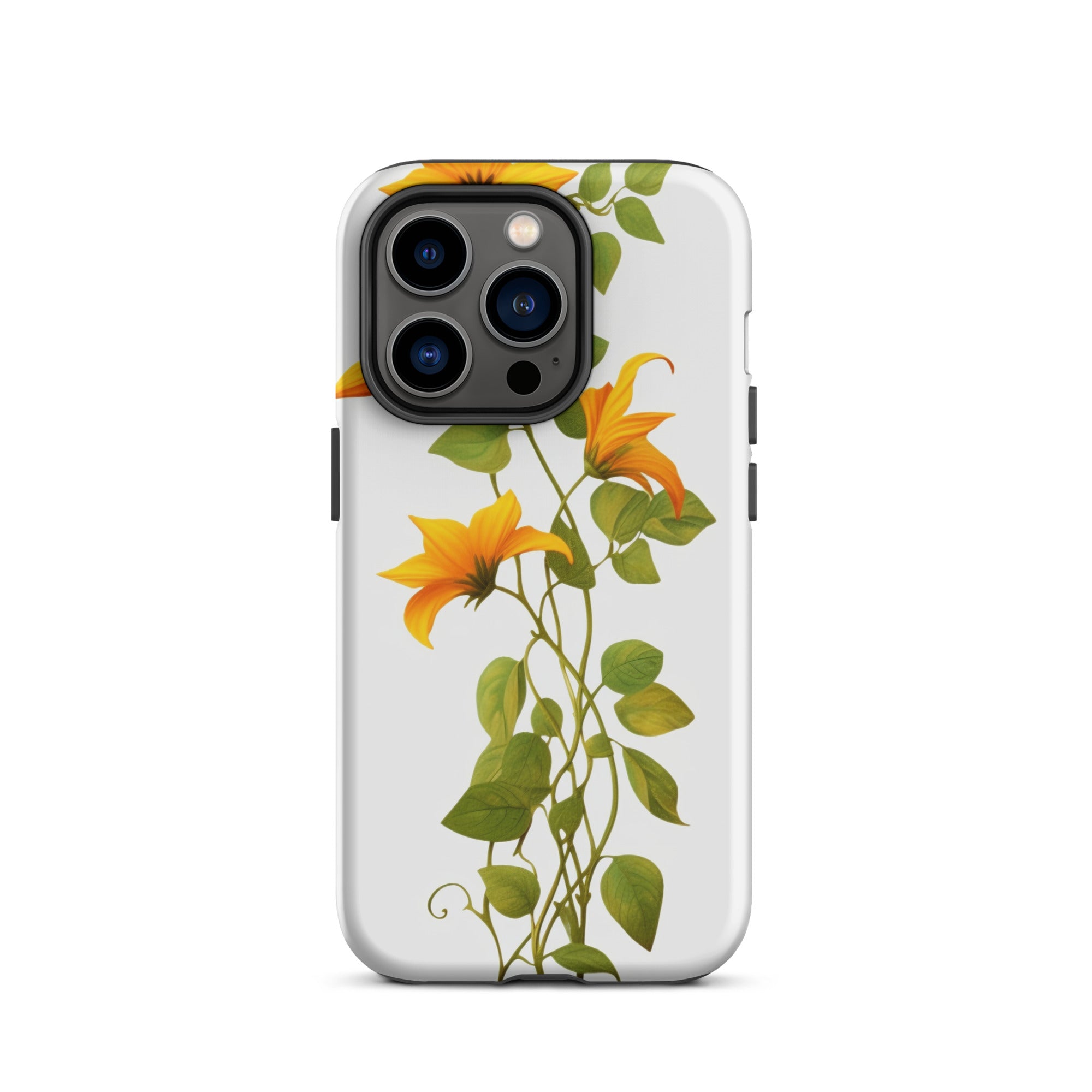 Black-Eyed Susan Vine Flower iPhone Case by Visual Verse - Image 28
