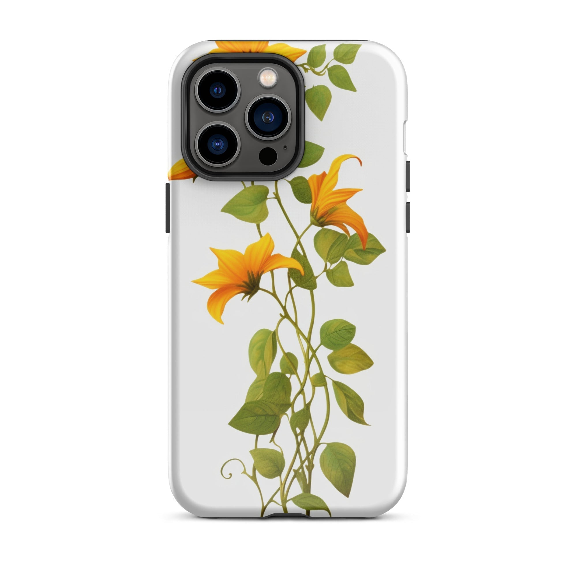 Black-Eyed Susan Vine Flower iPhone Case by Visual Verse - Image 29