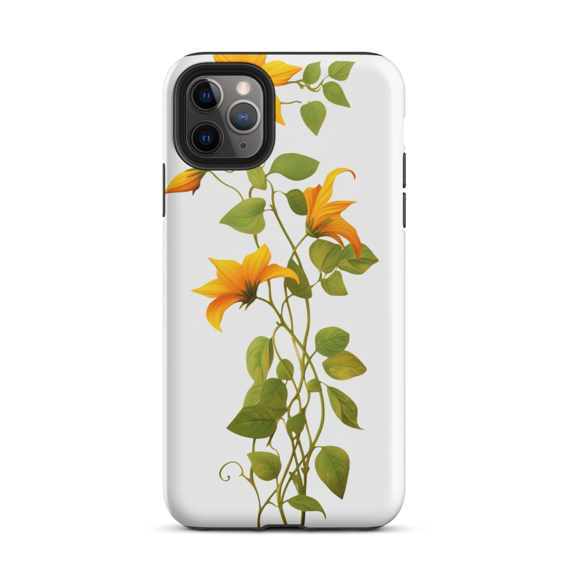 Black-Eyed Susan Vine Flower iPhone Case by Visual Verse - Image 6