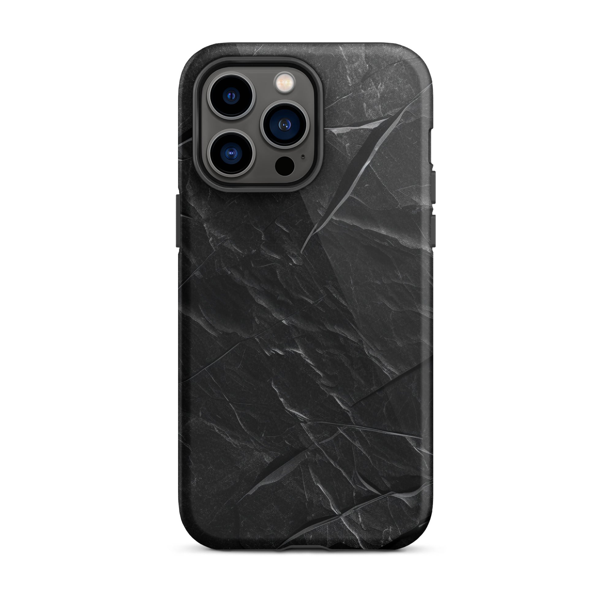 Black Granite iPhone Case by Visual Verse - Image 29