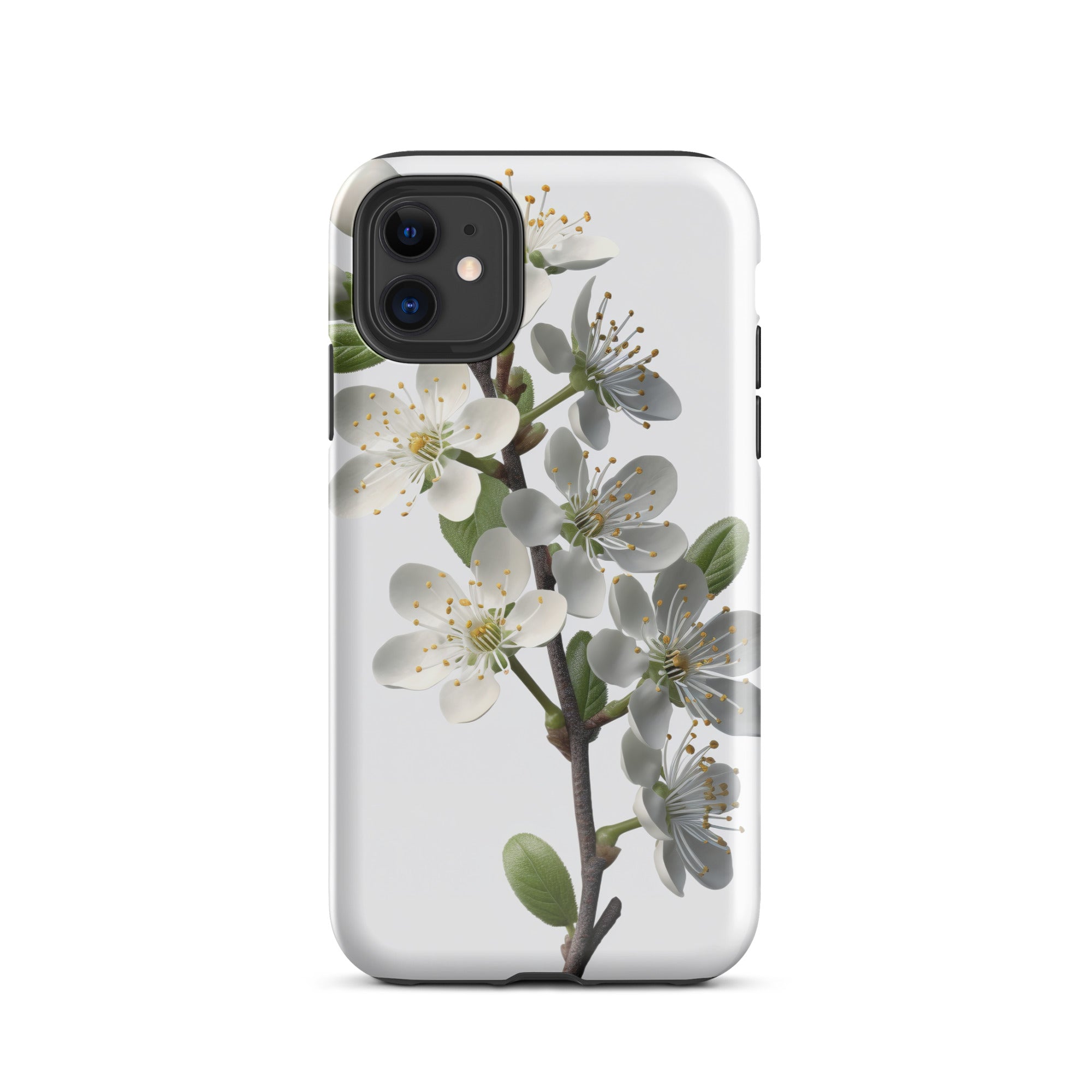 Blackthorn Flower iPhone Case by Visual Verse - Image 1