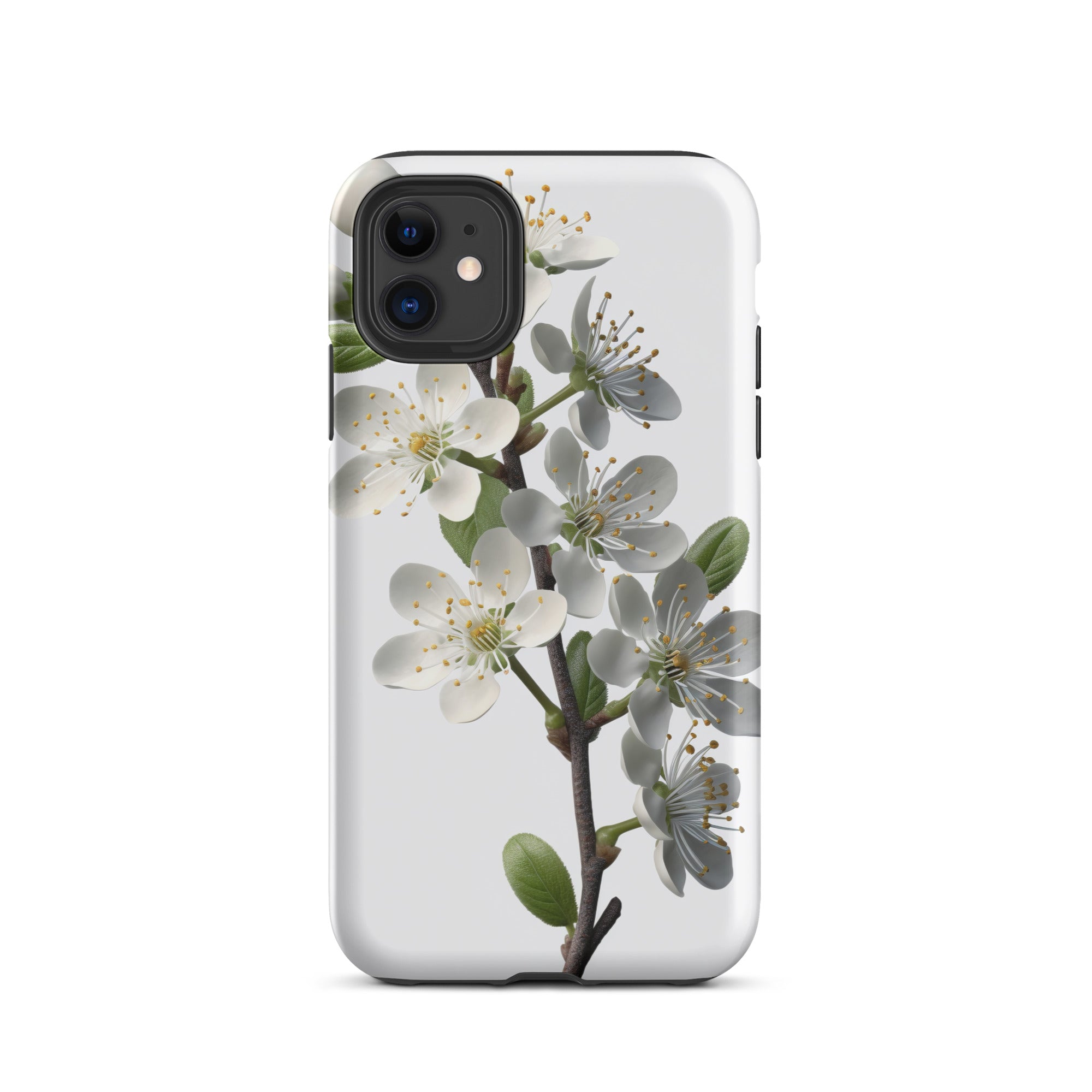 Blackthorn Flower iPhone Case by Visual Verse - Image 2