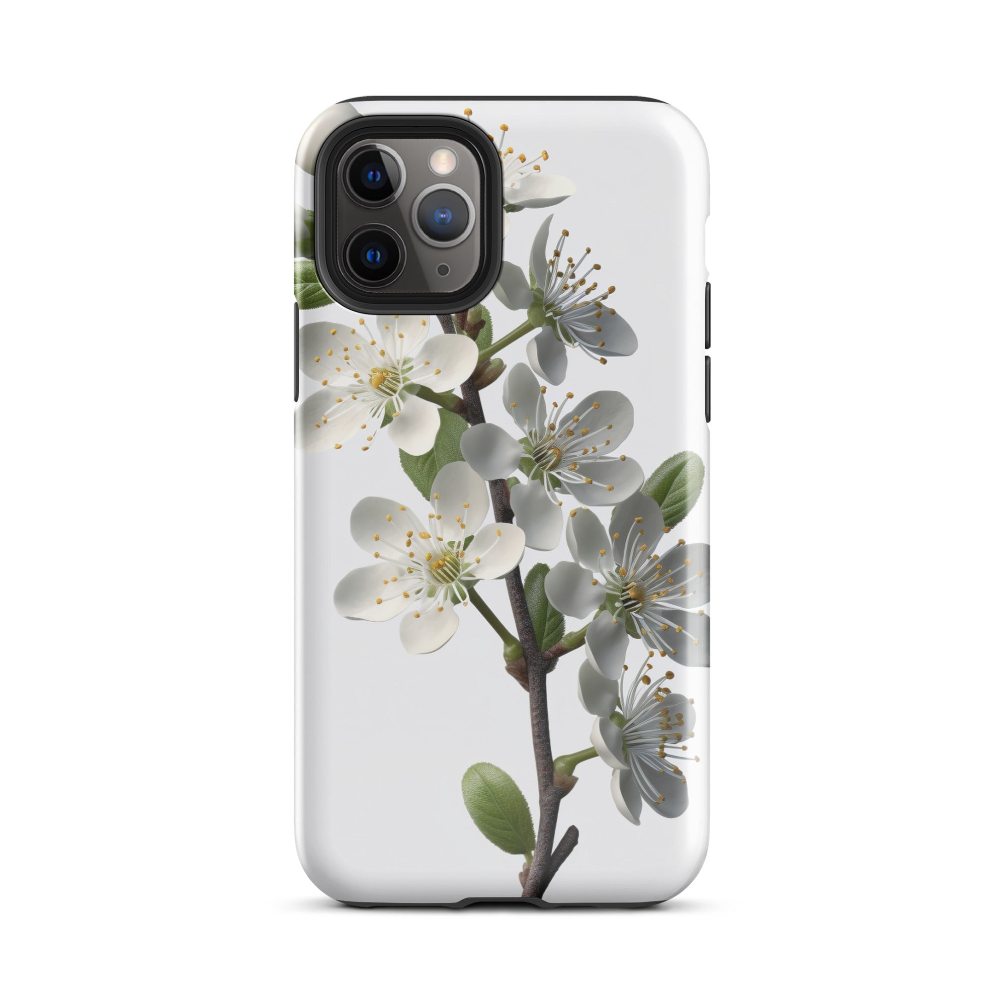 Blackthorn Flower iPhone Case by Visual Verse - Image 3